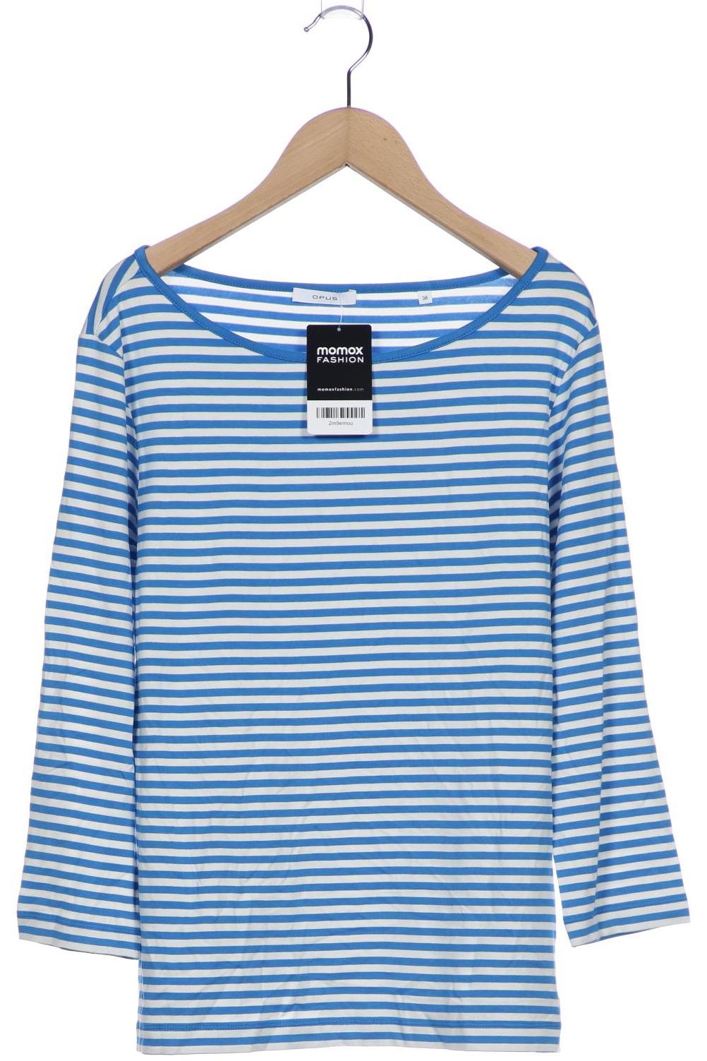 

Opus Damen Langarmshirt, blau, Gr. 38