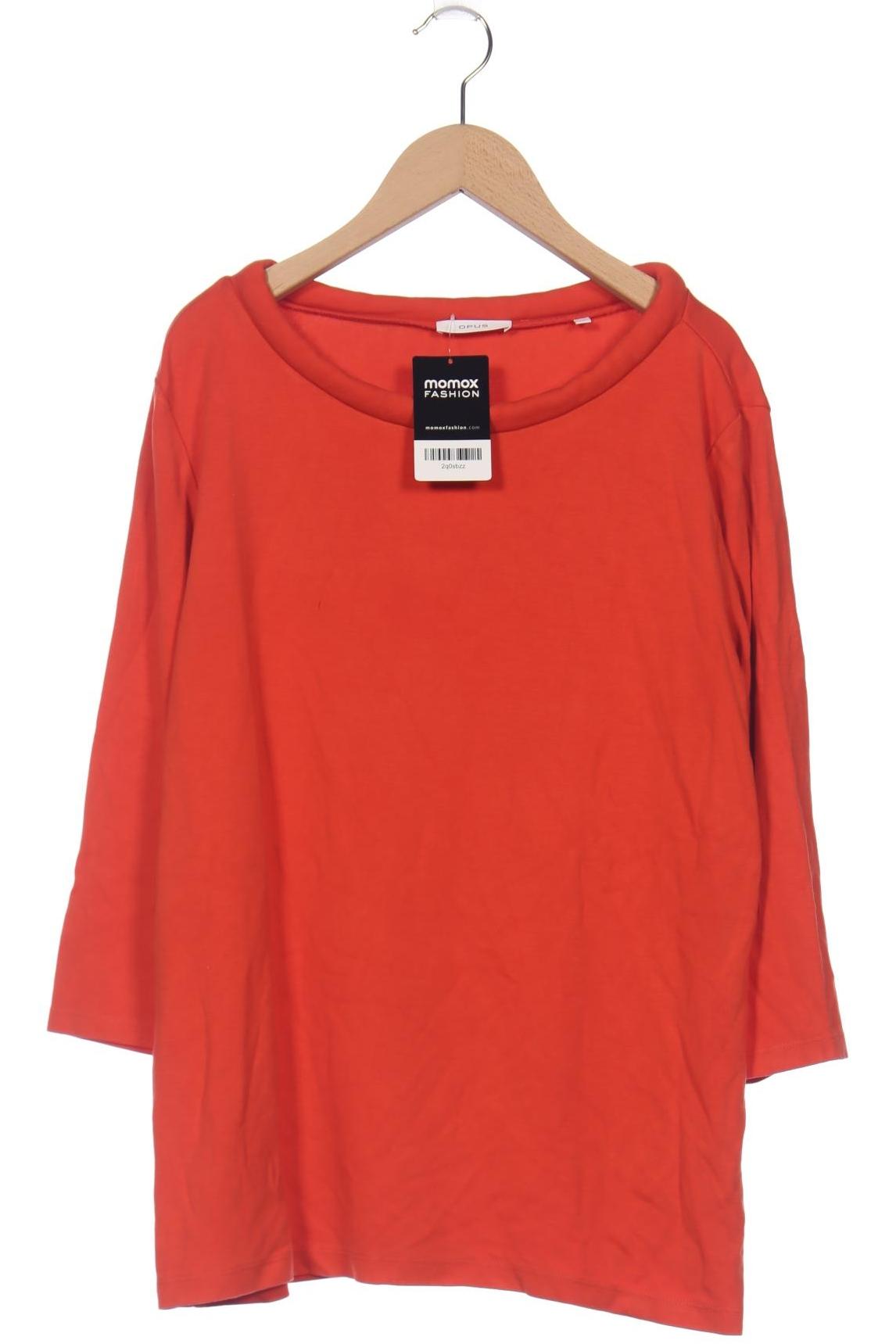 

Opus Damen Langarmshirt, orange, Gr. 44