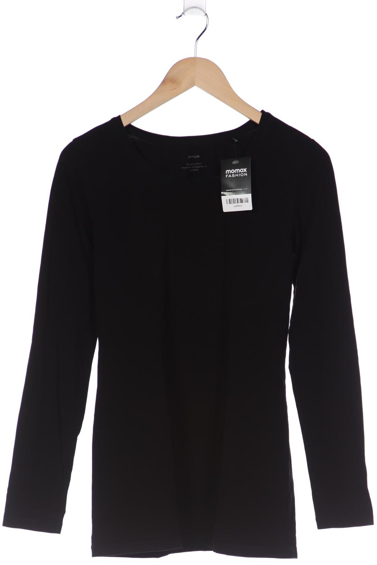 

Opus Damen Langarmshirt, schwarz, Gr. 42