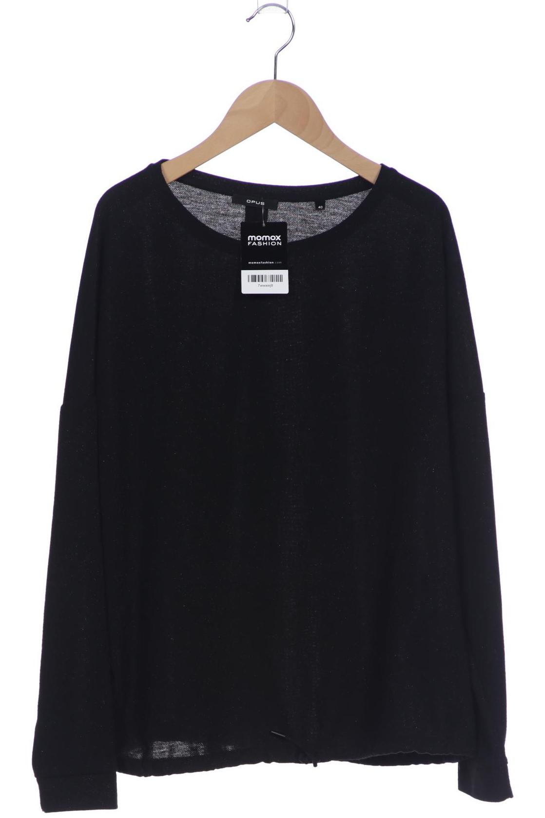 

Opus Damen Langarmshirt, schwarz, Gr. 40