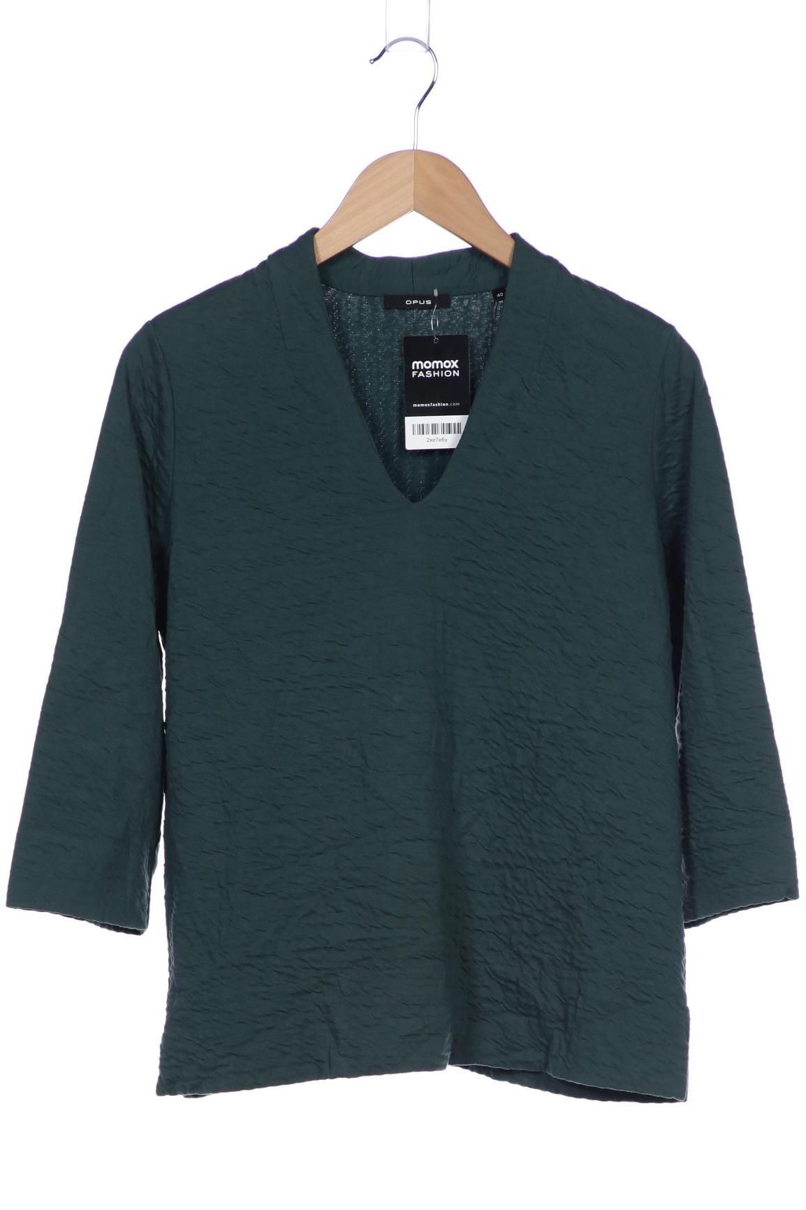 

Opus Damen Langarmshirt, grün, Gr. 40