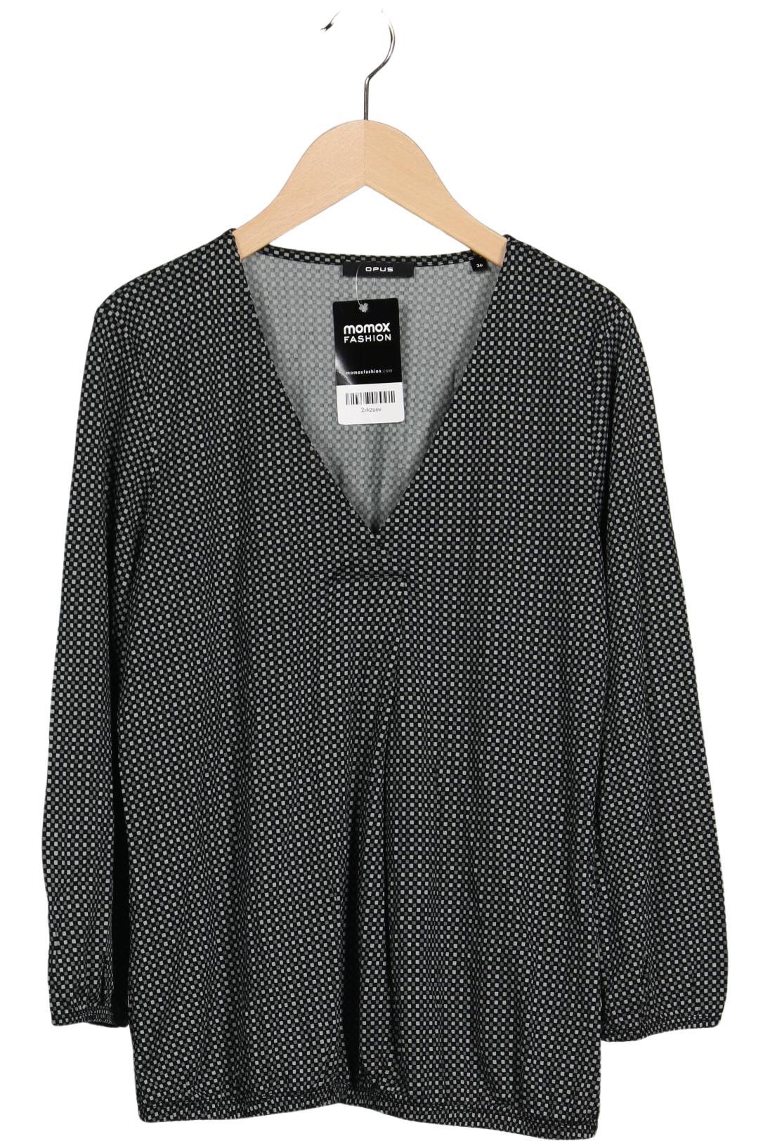 

Opus Damen Langarmshirt, schwarz, Gr. 36