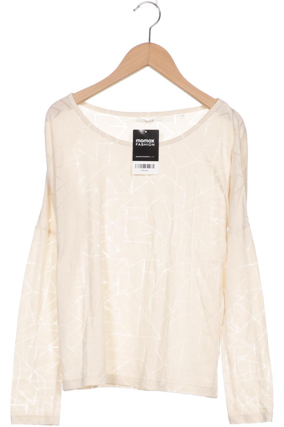 

Opus Damen Langarmshirt, beige, Gr. 36