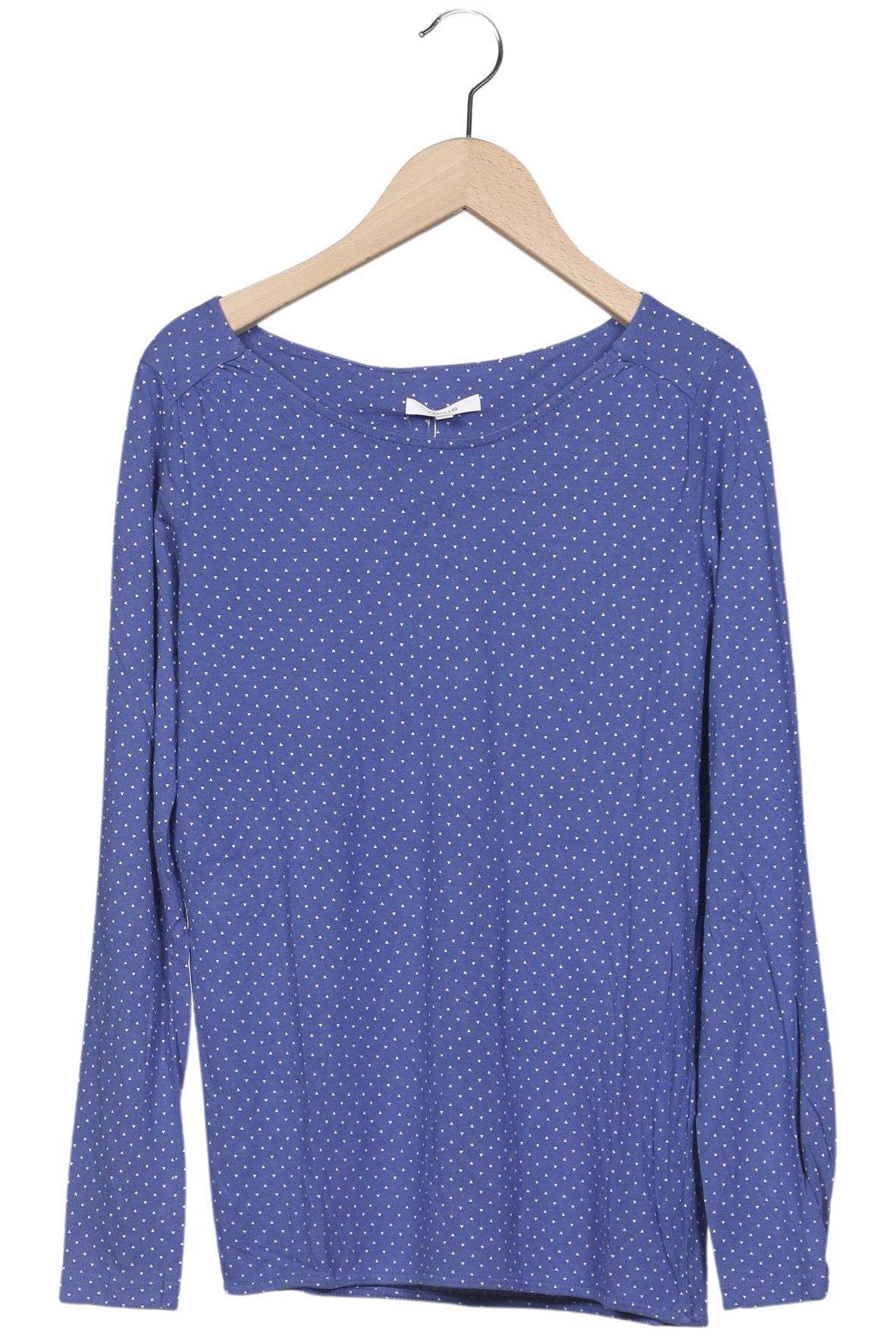 

Opus Damen Langarmshirt, blau, Gr. 36