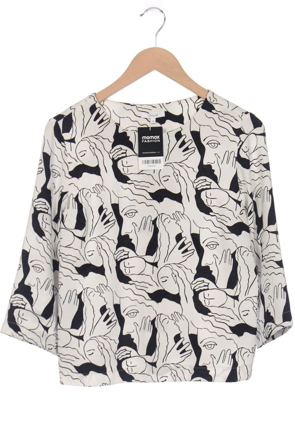 

Opus Damen Langarmshirt, weiß