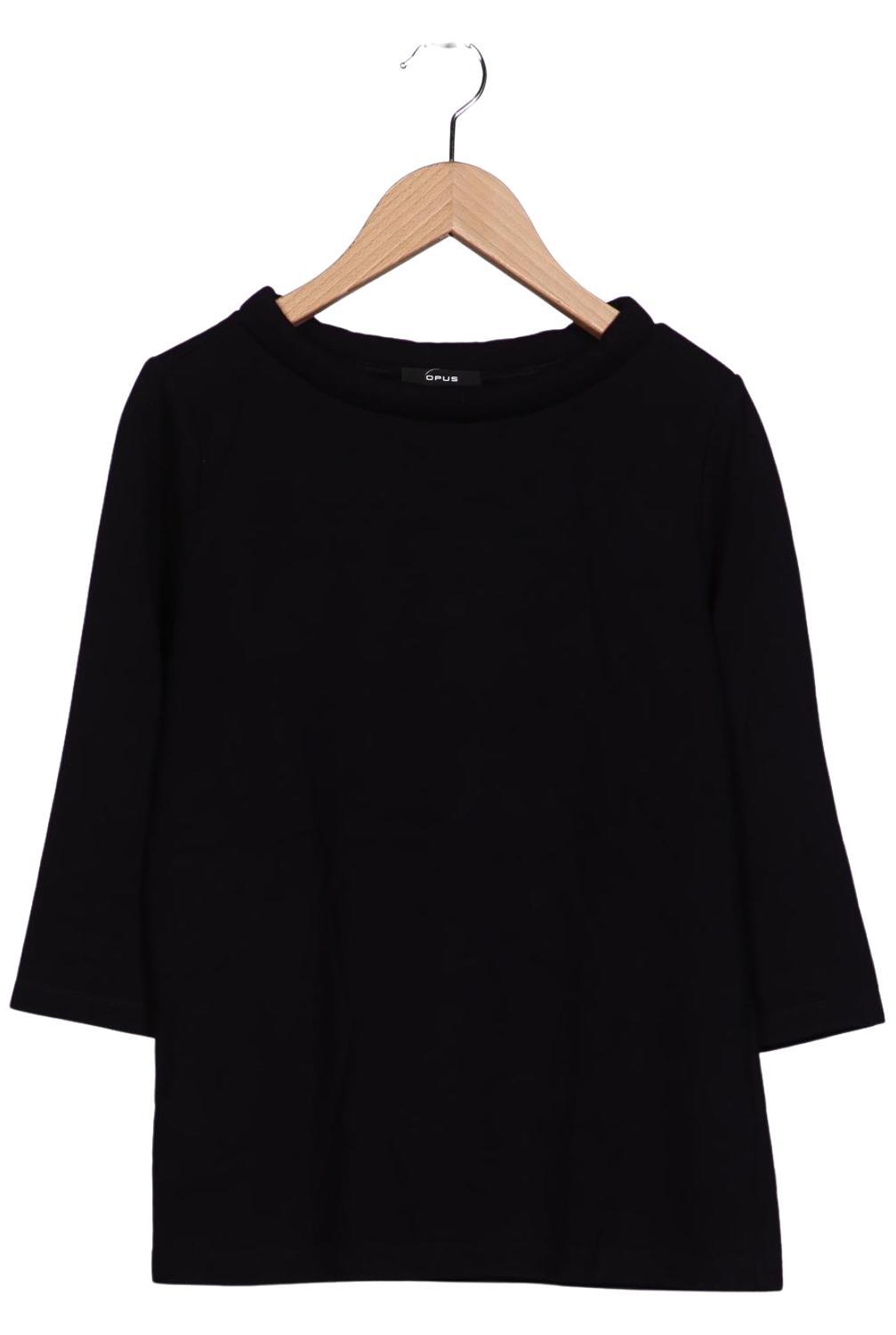 

Opus Damen Langarmshirt, schwarz, Gr. 36