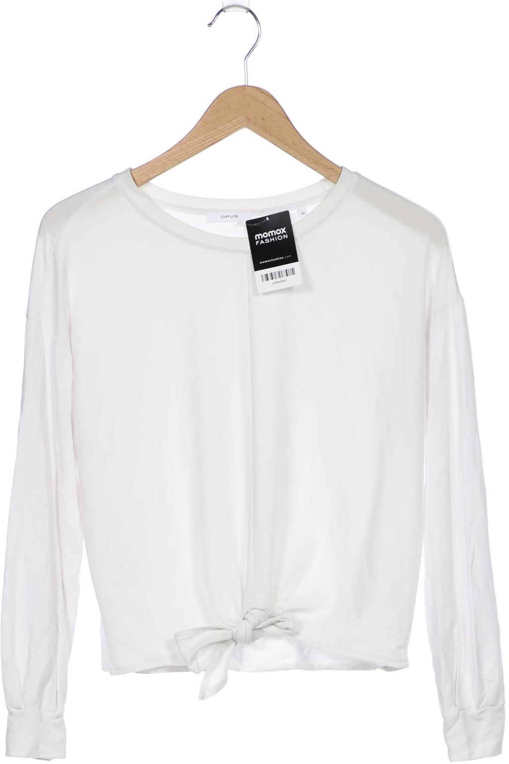 

Opus Damen Langarmshirt, weiß