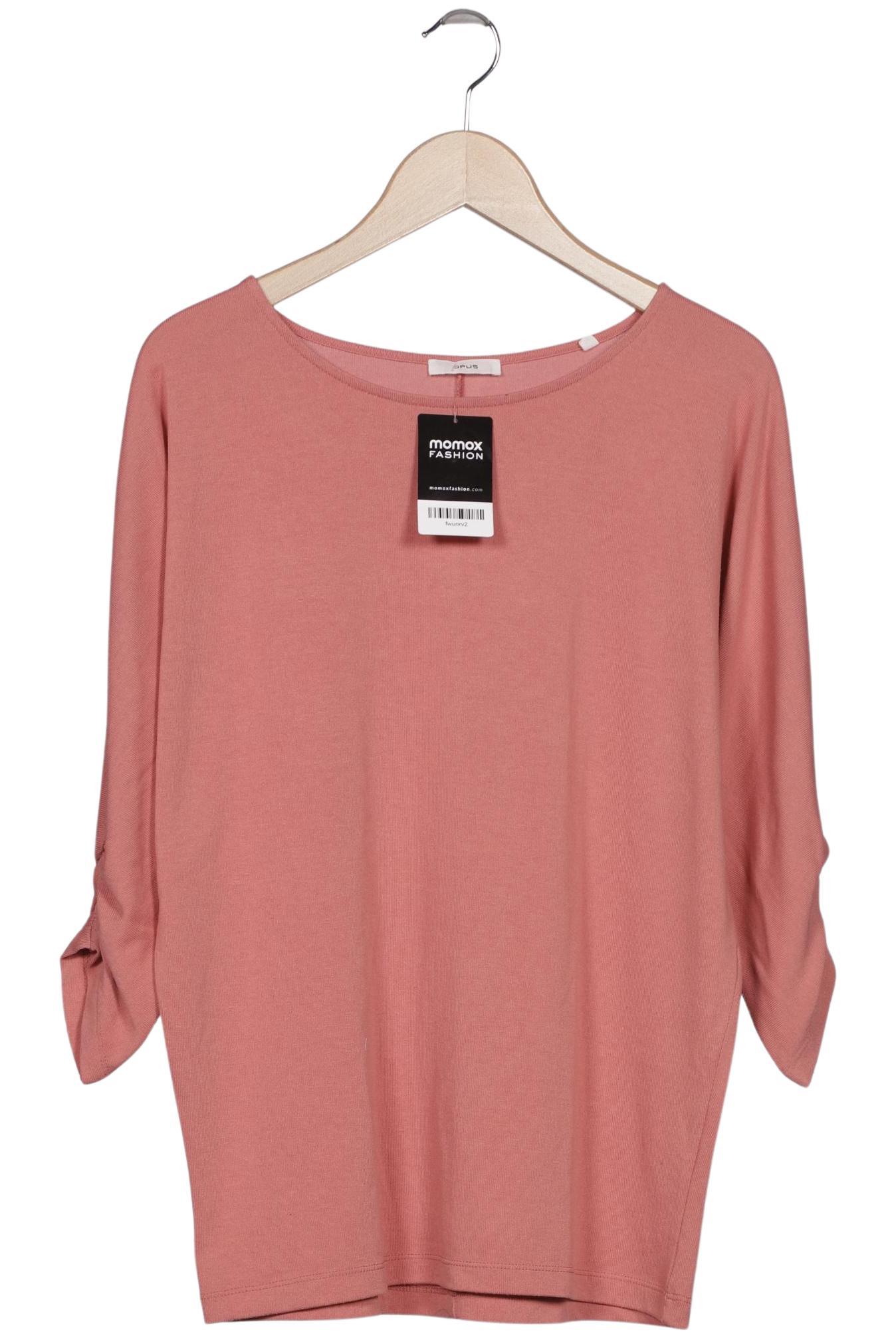 

Opus Damen Langarmshirt, pink, Gr. 38