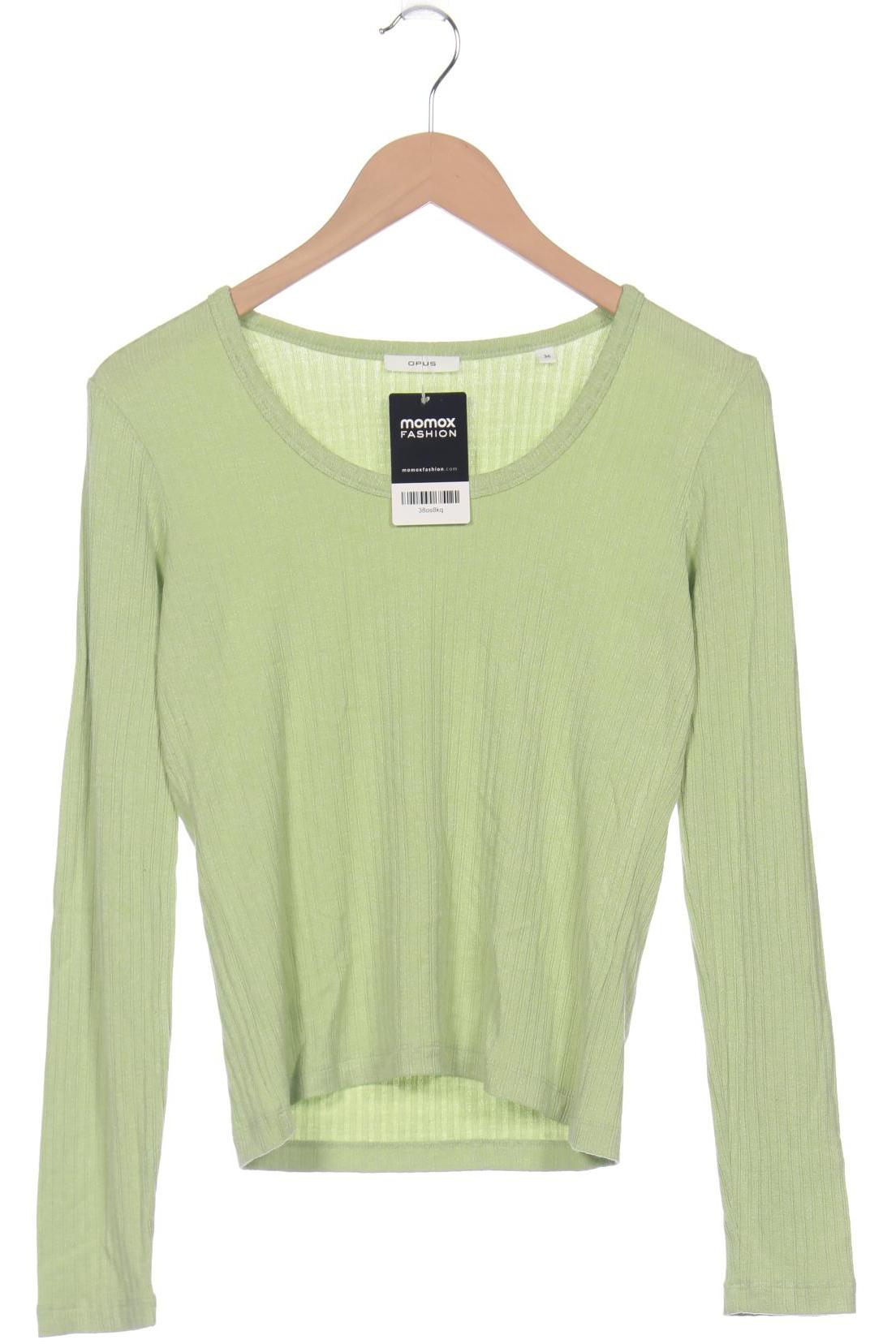 

Opus Damen Langarmshirt, hellgrün, Gr. 36