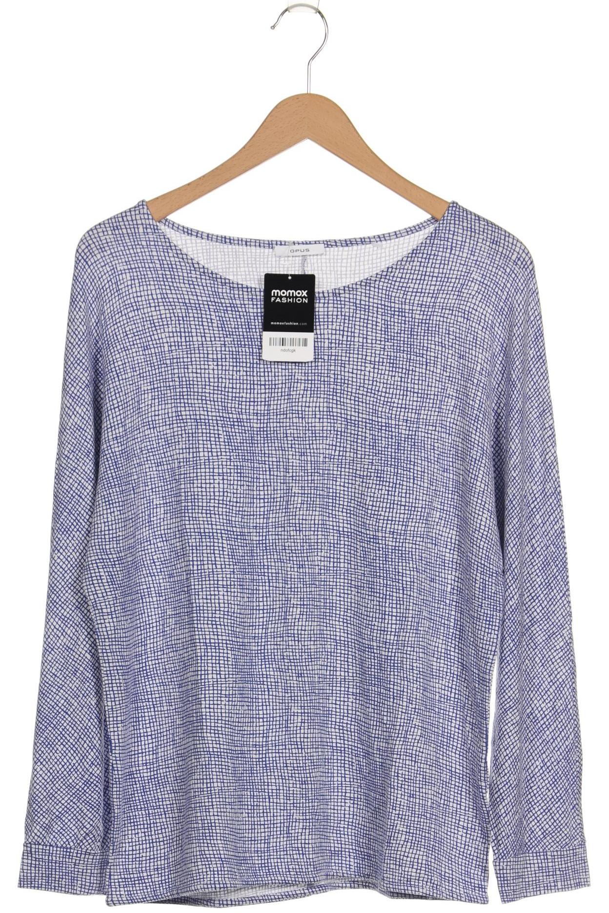 

Opus Damen Langarmshirt, weiß, Gr. 42