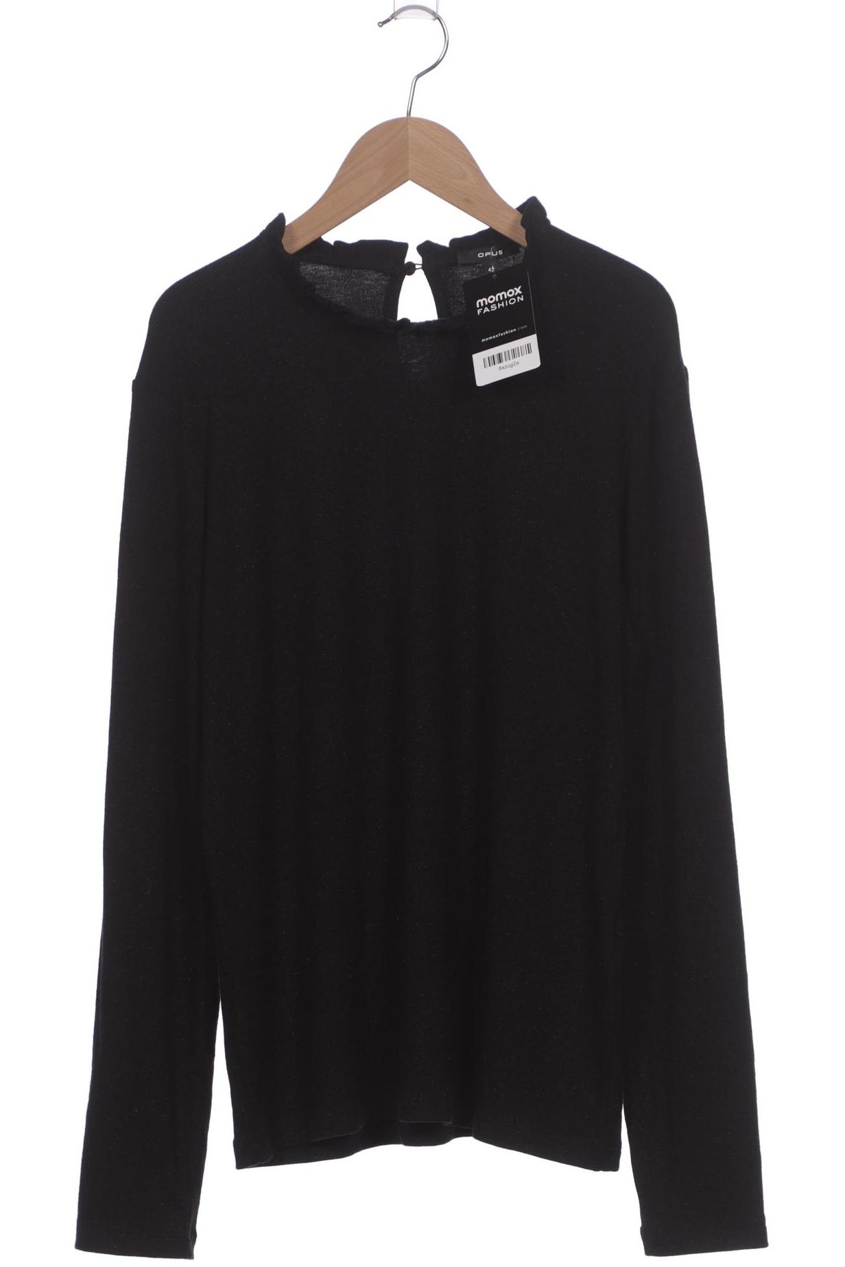 

Opus Damen Langarmshirt, schwarz, Gr. 42