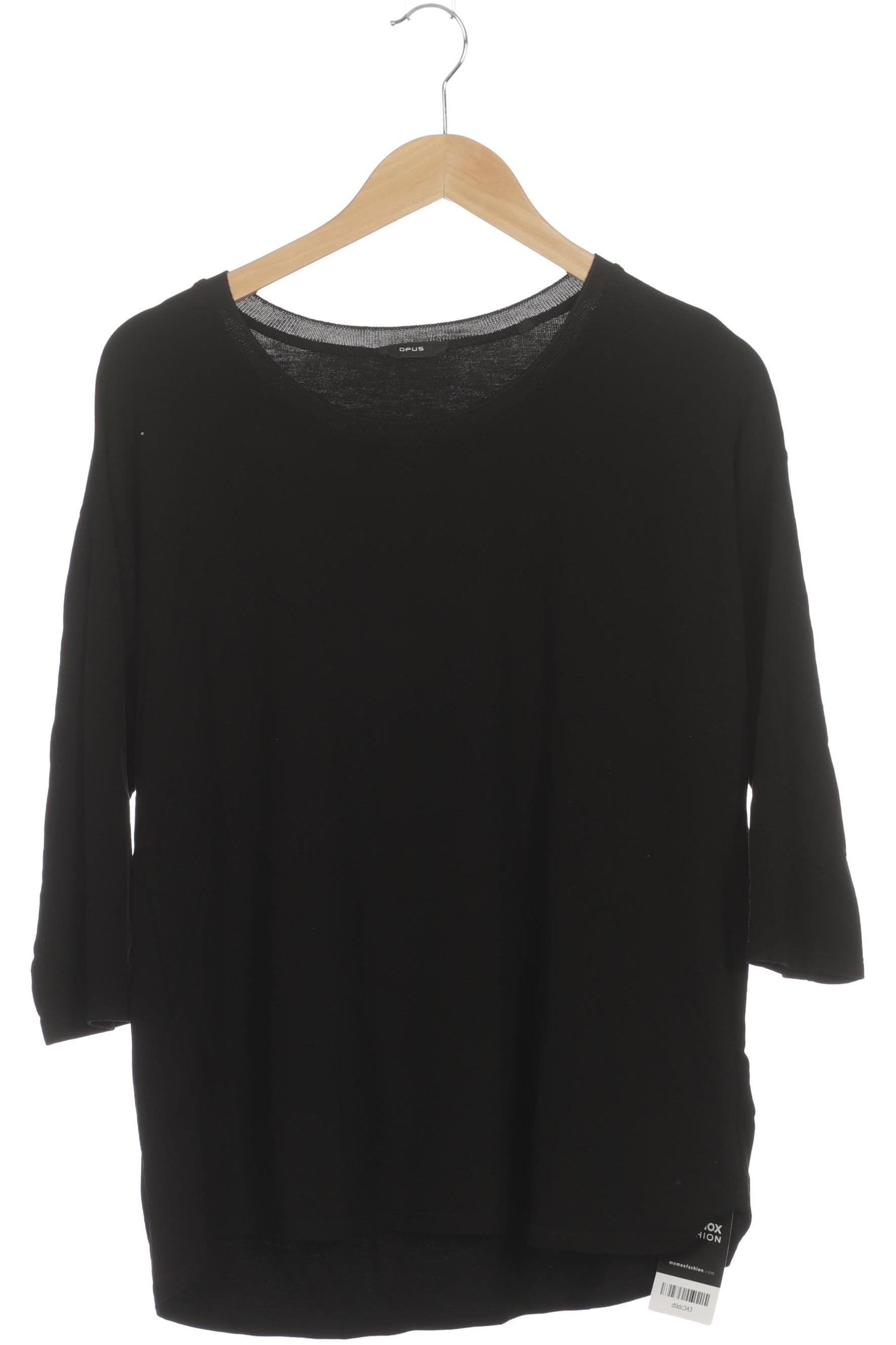 

Opus Damen Langarmshirt, schwarz, Gr. 40