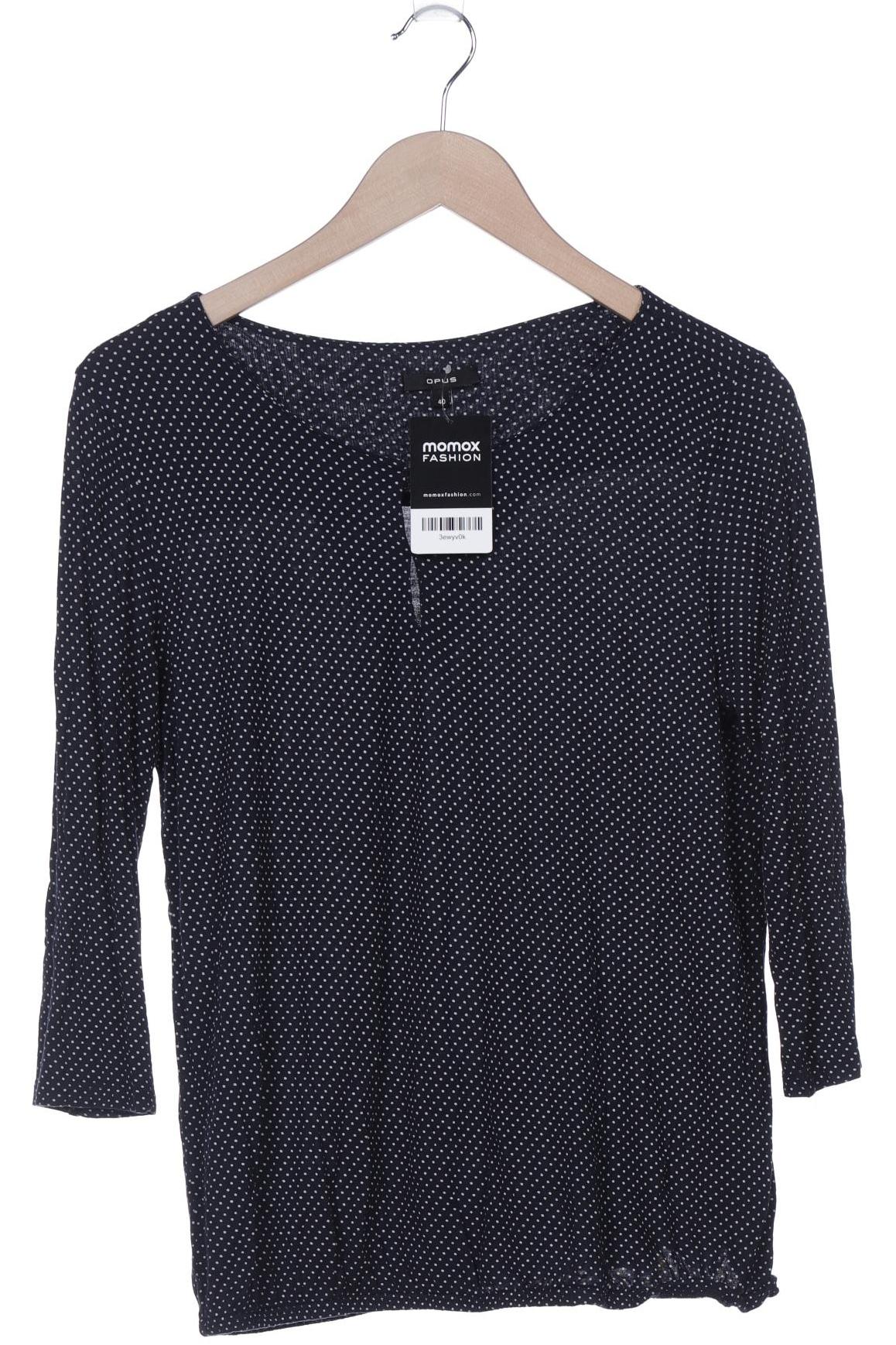 

Opus Damen Langarmshirt, marineblau, Gr. 40