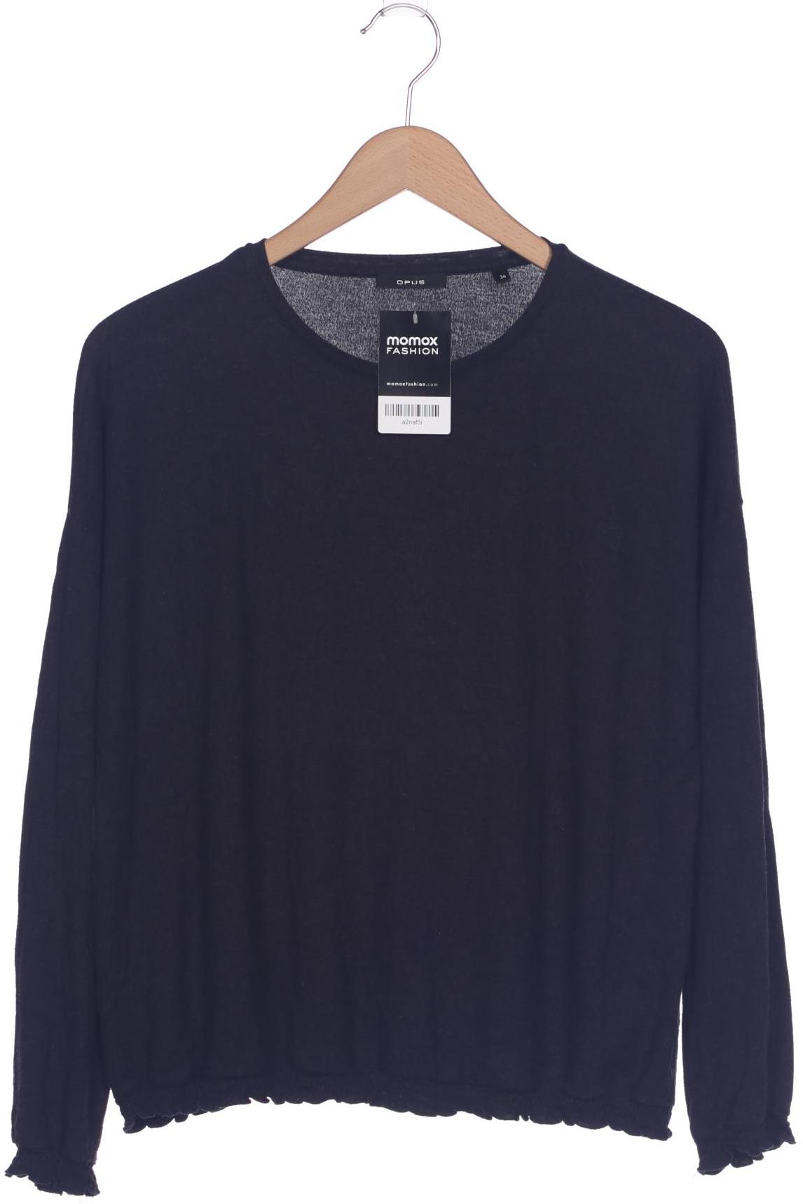 

Opus Damen Langarmshirt, grau, Gr. 36