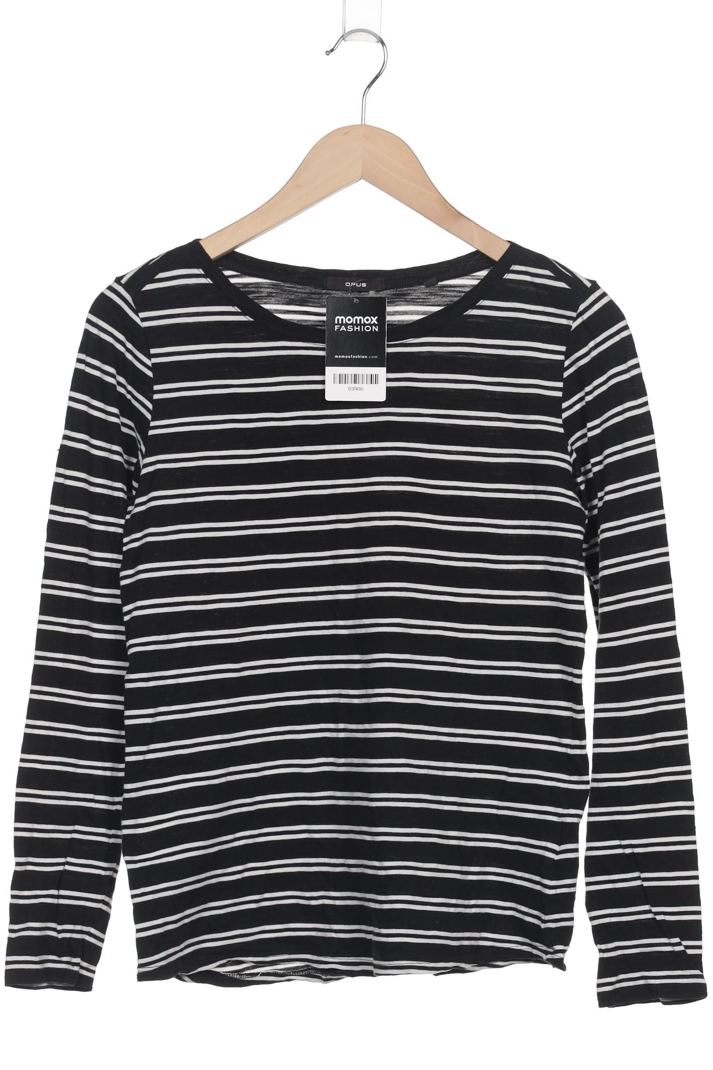 

Opus Damen Langarmshirt, schwarz, Gr. 40