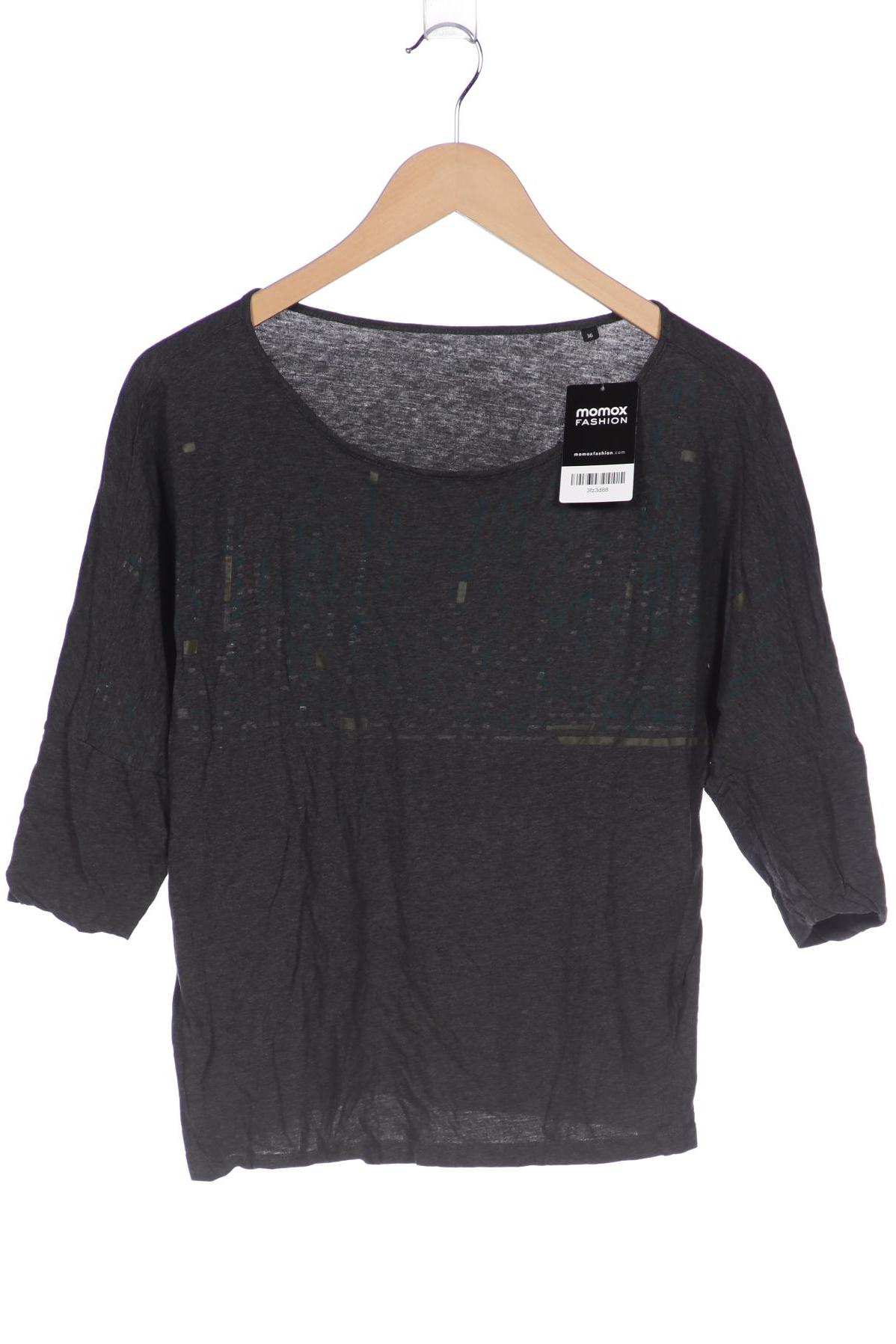 

Opus Damen Langarmshirt, grau, Gr. 36