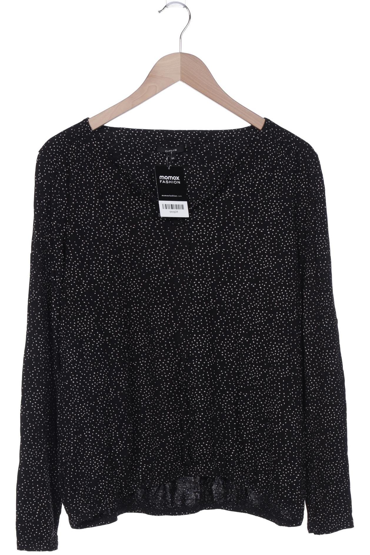 

Opus Damen Langarmshirt, schwarz, Gr. 44