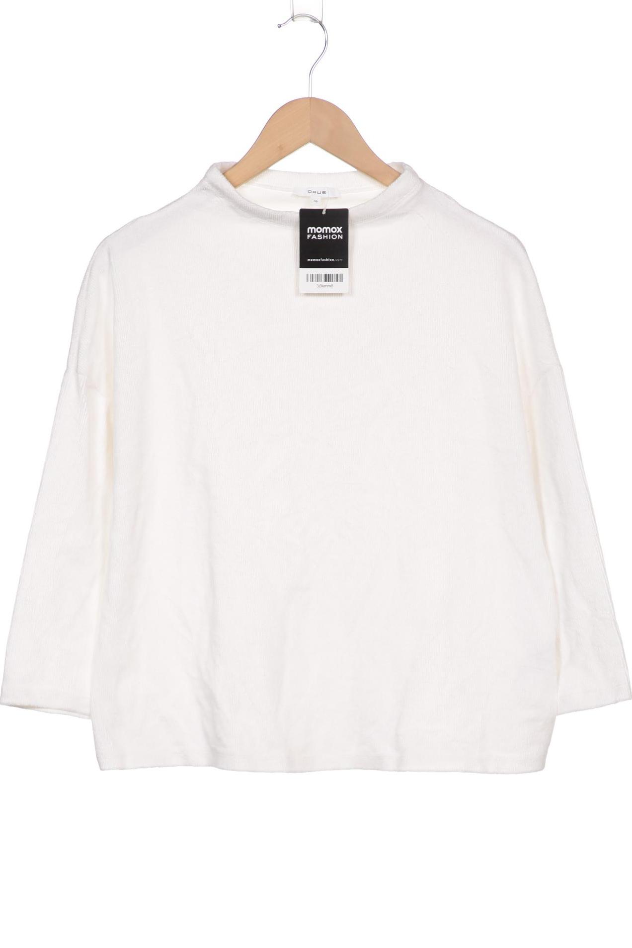 

Opus Damen Langarmshirt, weiß