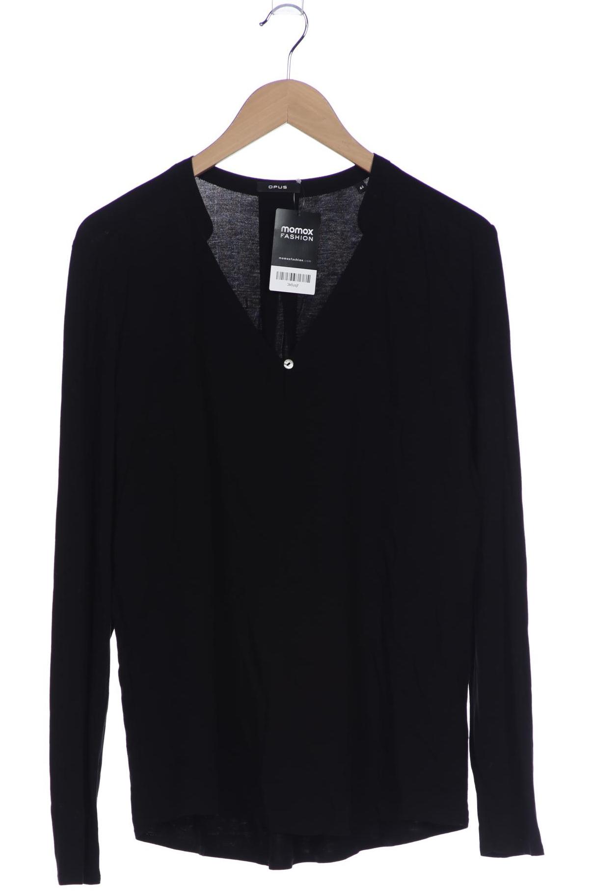 

Opus Damen Langarmshirt, schwarz, Gr. 44