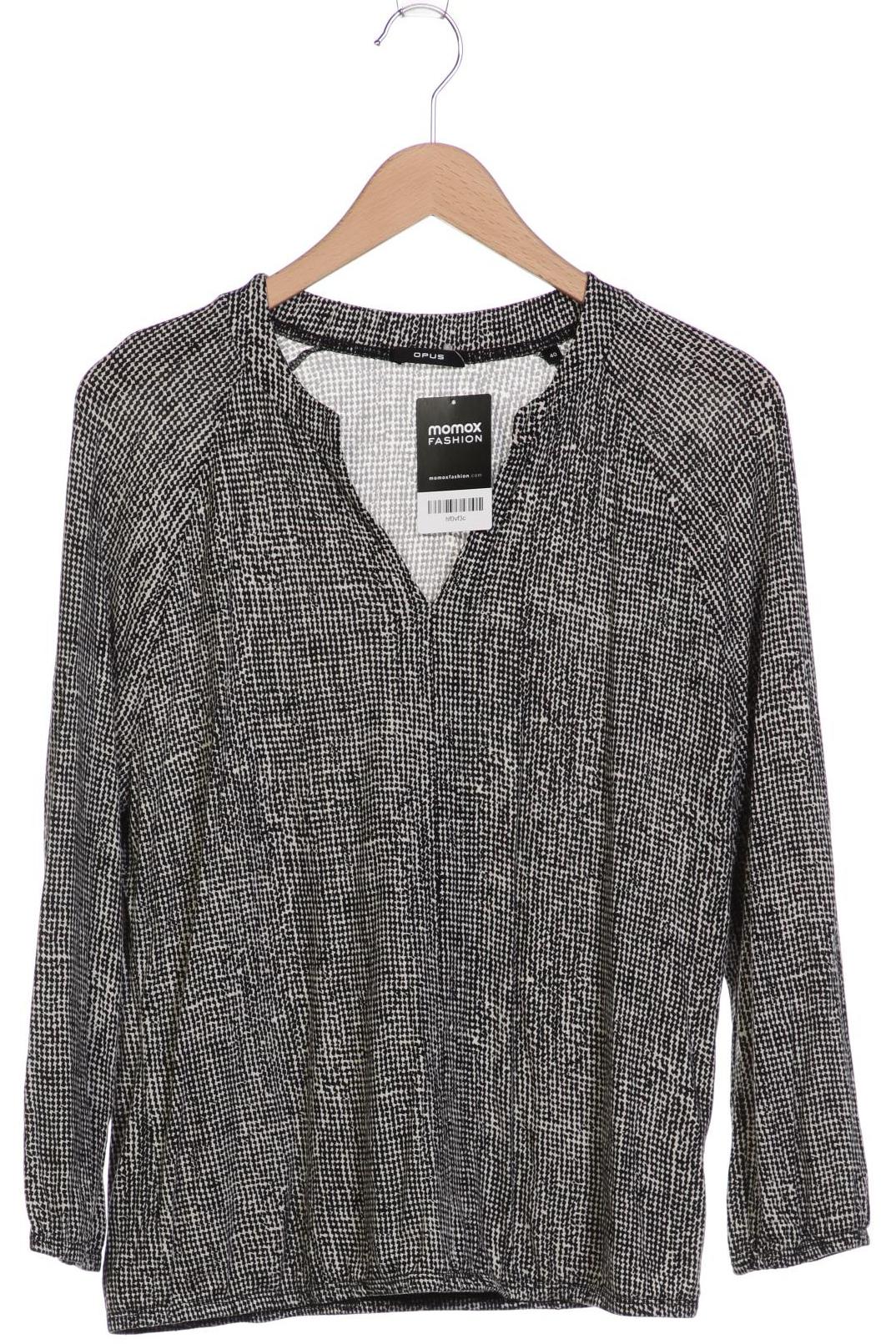 

Opus Damen Langarmshirt, schwarz, Gr. 40