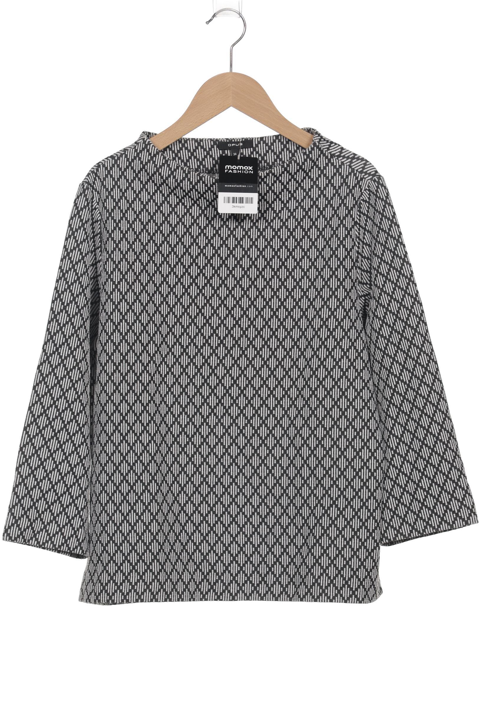

Opus Damen Langarmshirt, schwarz, Gr. 36