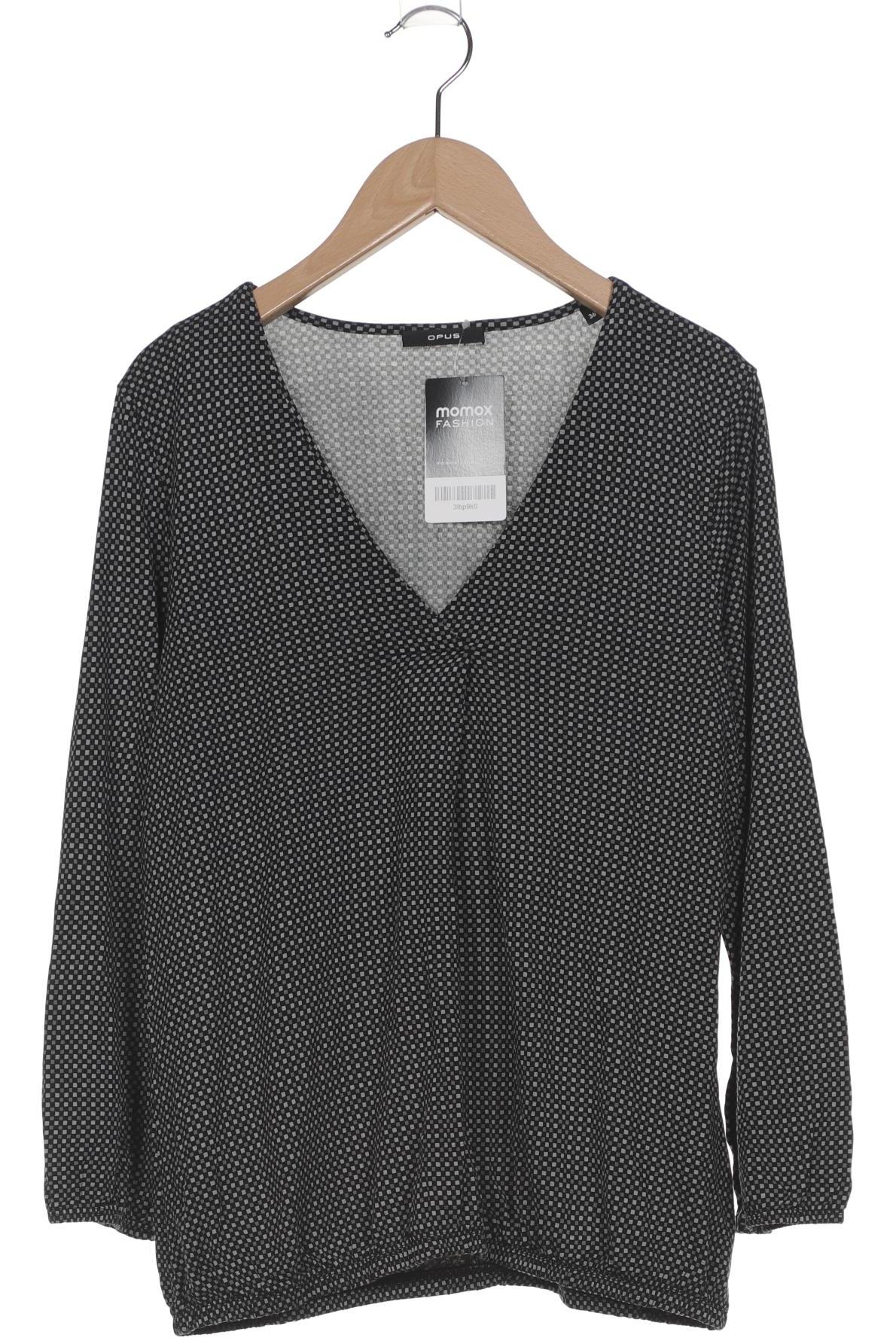 

Opus Damen Langarmshirt, schwarz, Gr. 36