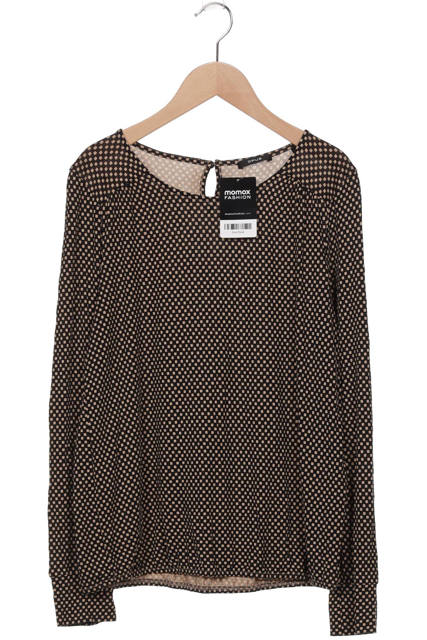 

Opus Damen Langarmshirt, schwarz, Gr. 40