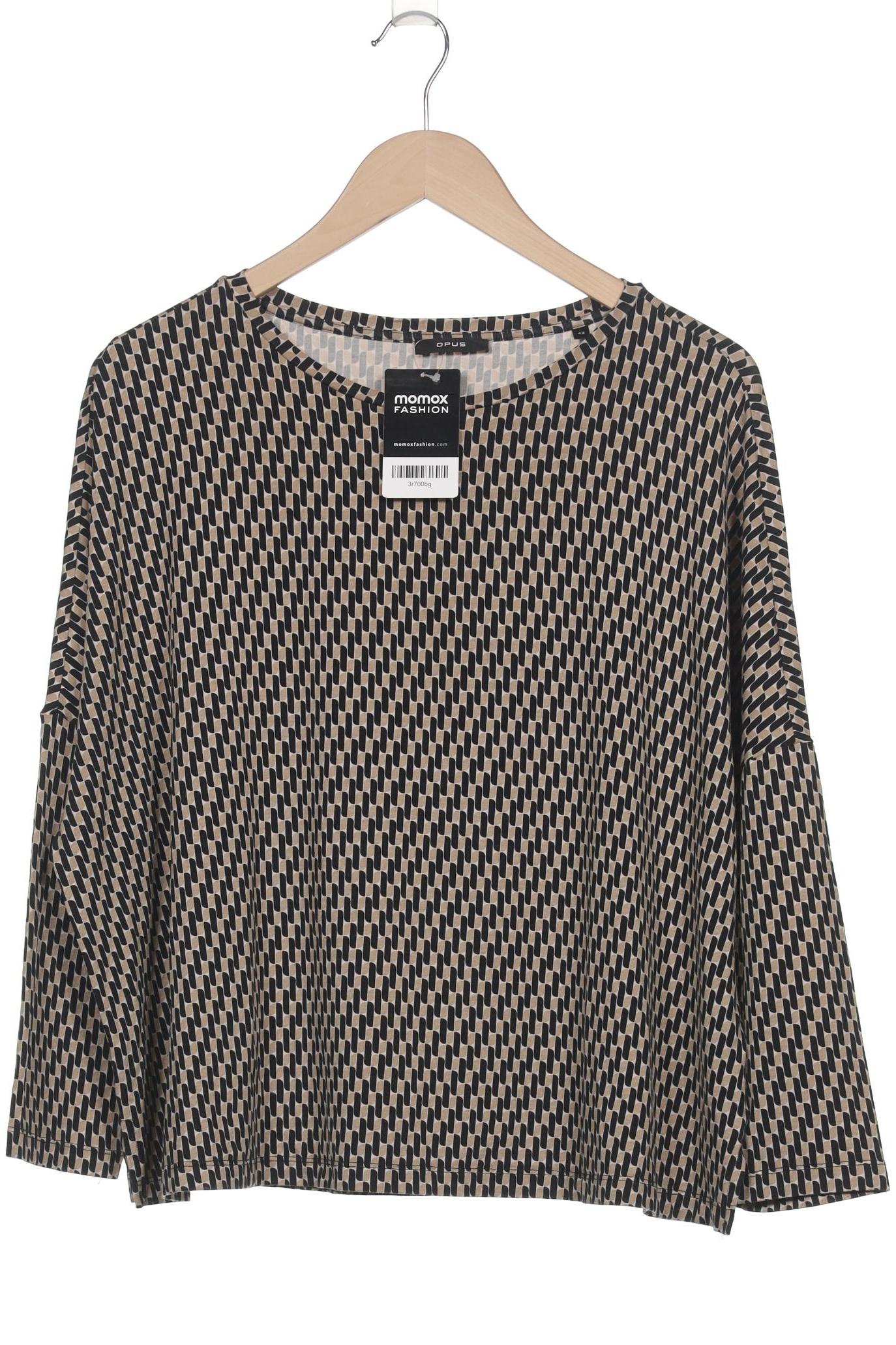 

Opus Damen Langarmshirt, braun, Gr. 42