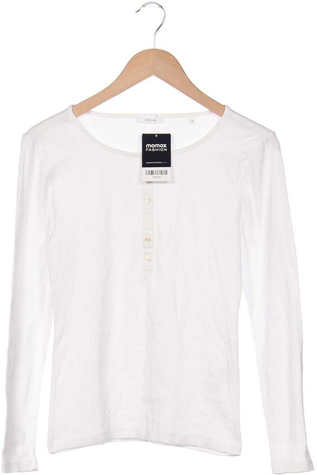 

Opus Damen Langarmshirt, weiß
