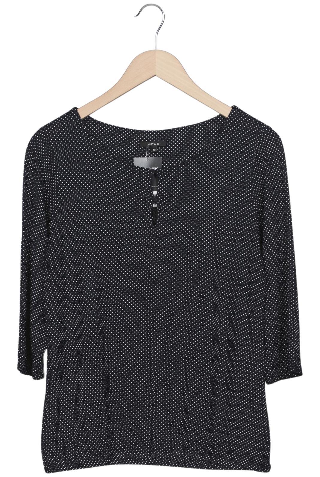 

Opus Damen Langarmshirt, marineblau, Gr. 40