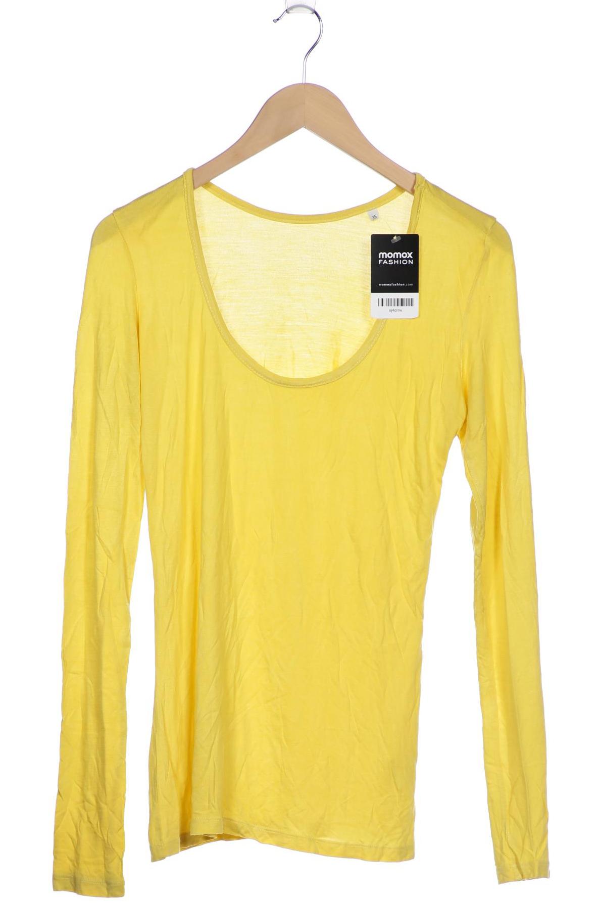 

Opus Damen Langarmshirt, gelb, Gr. 36