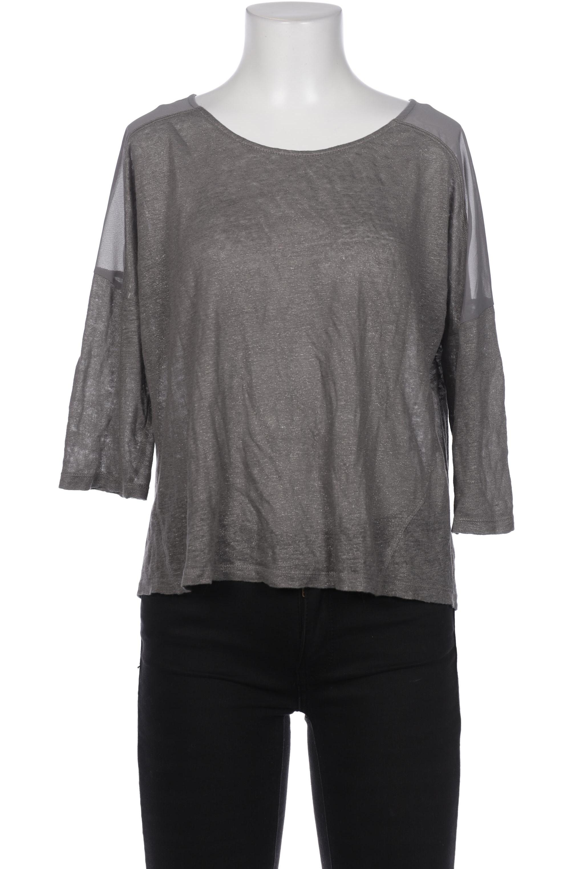 

Opus Damen Langarmshirt, grau, Gr. 36