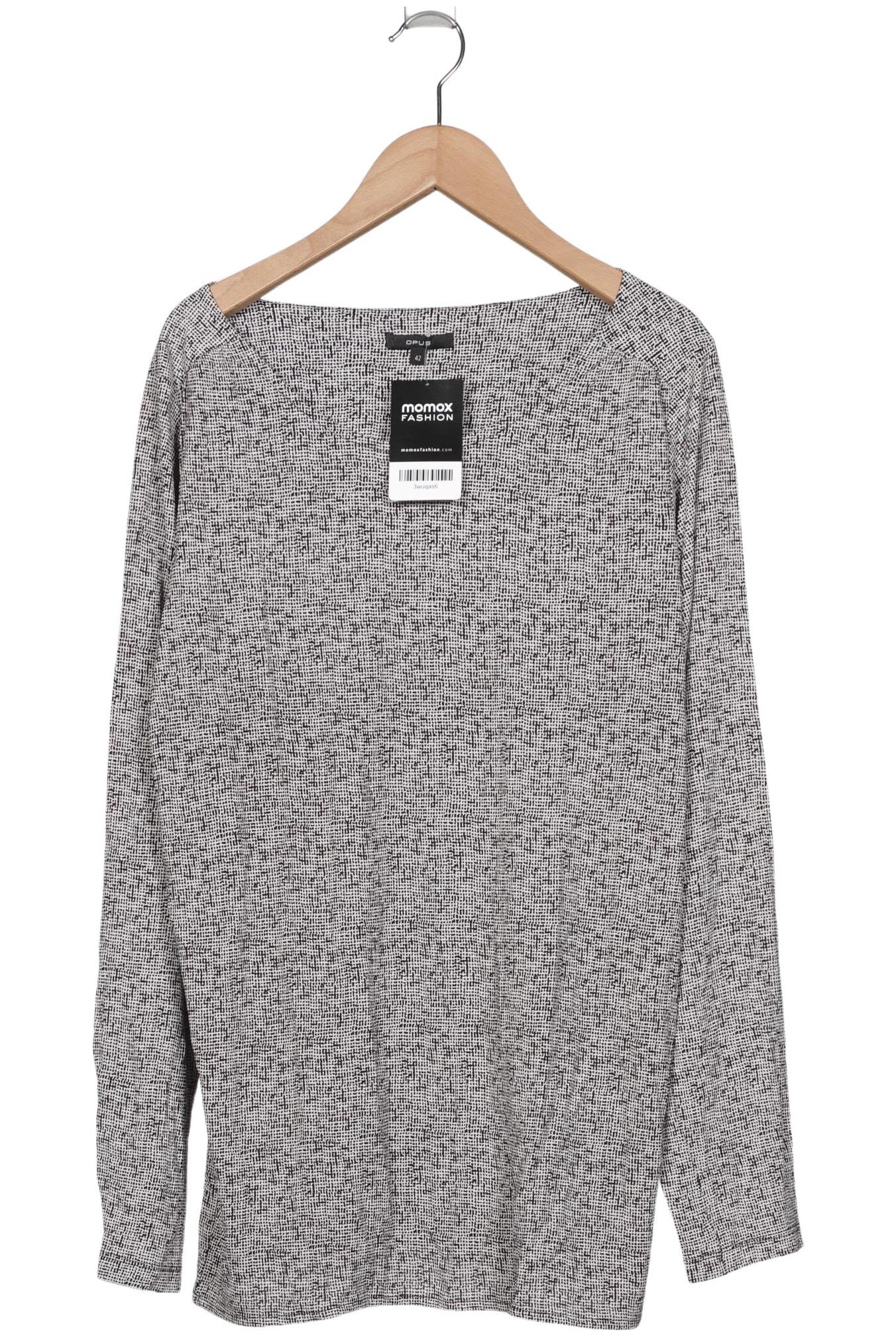 

Opus Damen Langarmshirt, grau, Gr. 42