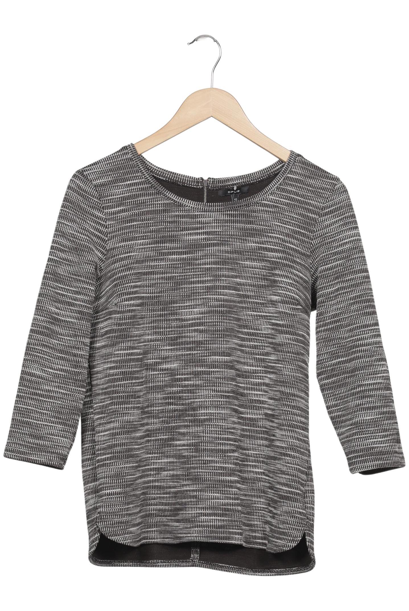 

Opus Damen Langarmshirt, grau, Gr. 42