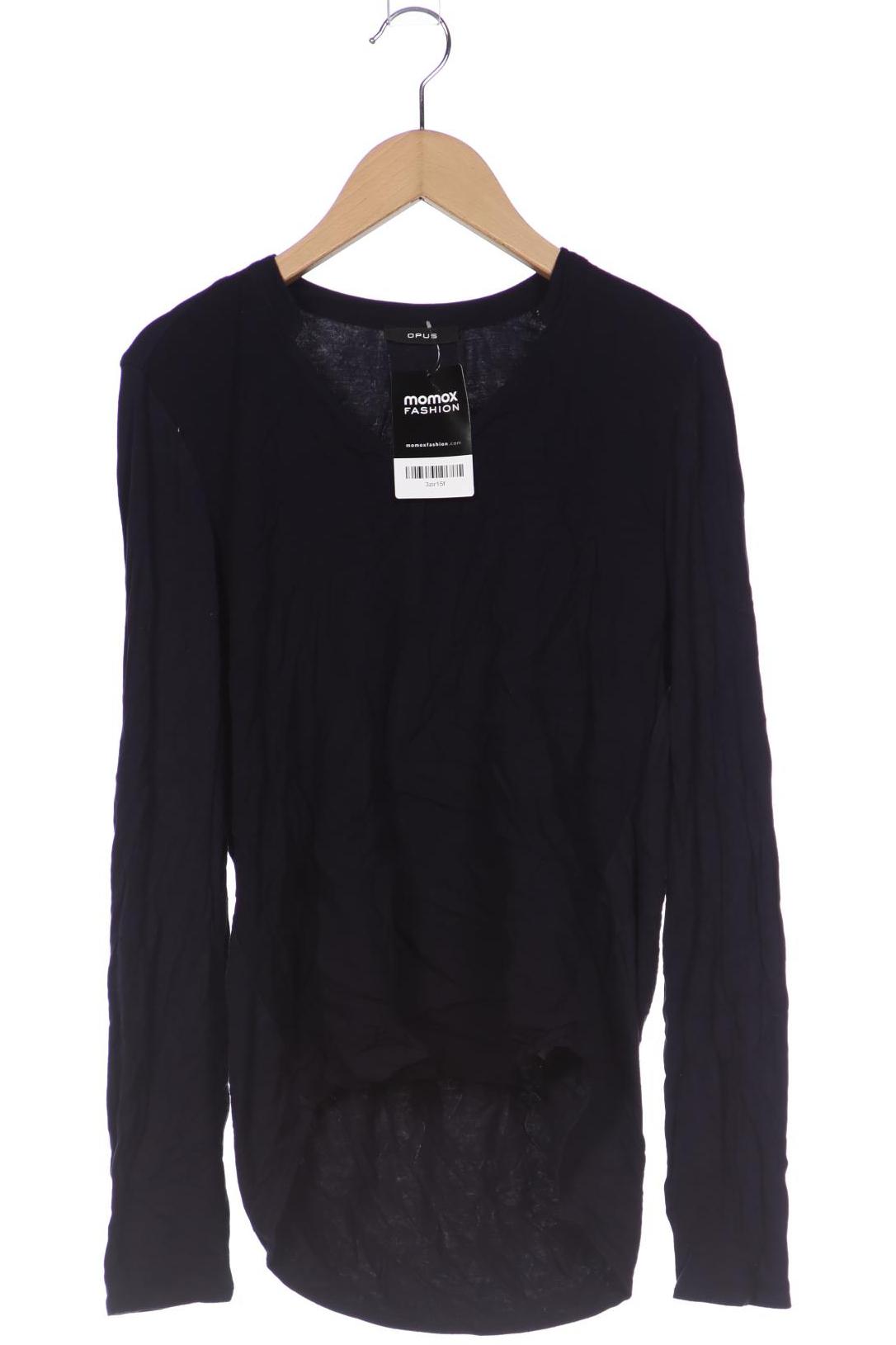 

Opus Damen Langarmshirt, marineblau, Gr. 38