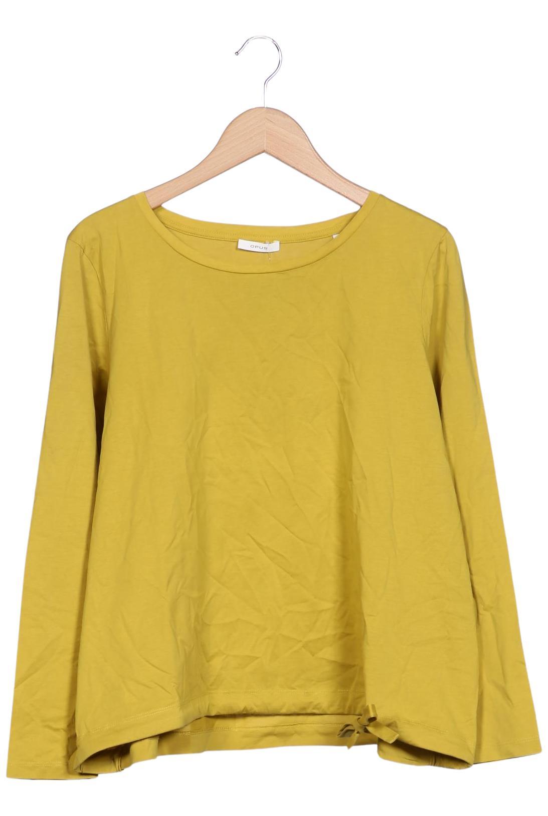 

Opus Damen Langarmshirt, gelb, Gr. 40