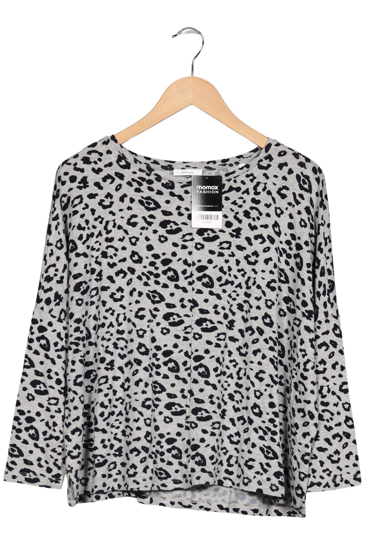 

Opus Damen Langarmshirt, grau, Gr. 40