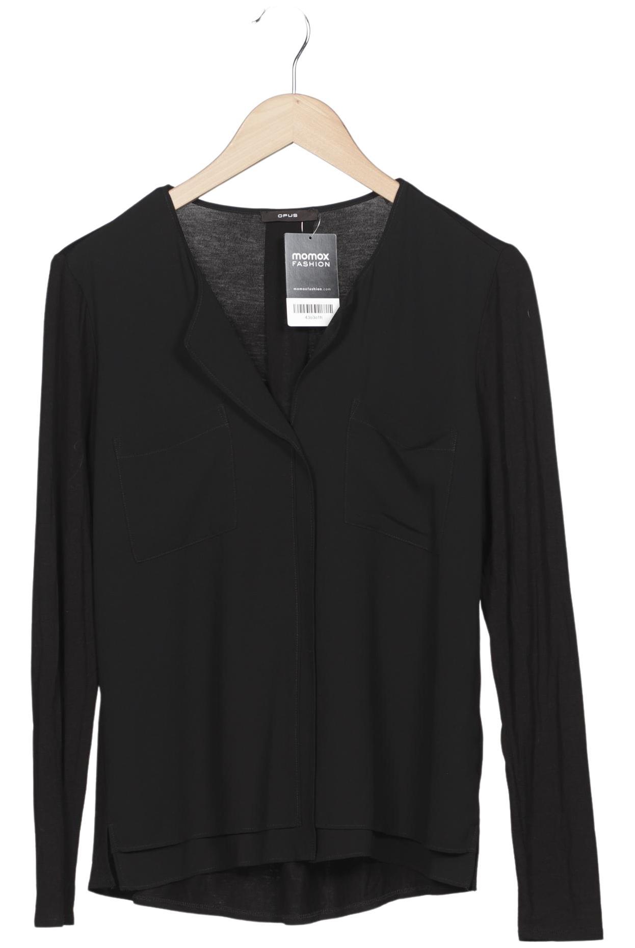 

Opus Damen Langarmshirt, schwarz, Gr. 36