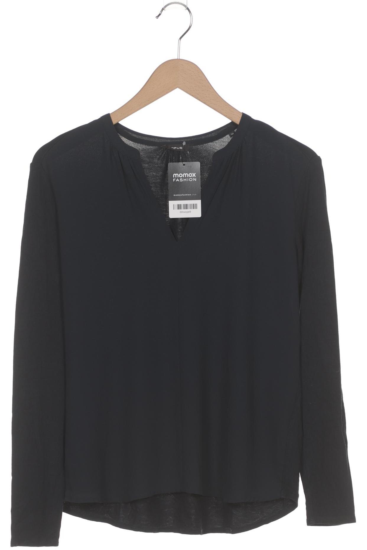 

Opus Damen Langarmshirt, marineblau, Gr. 36