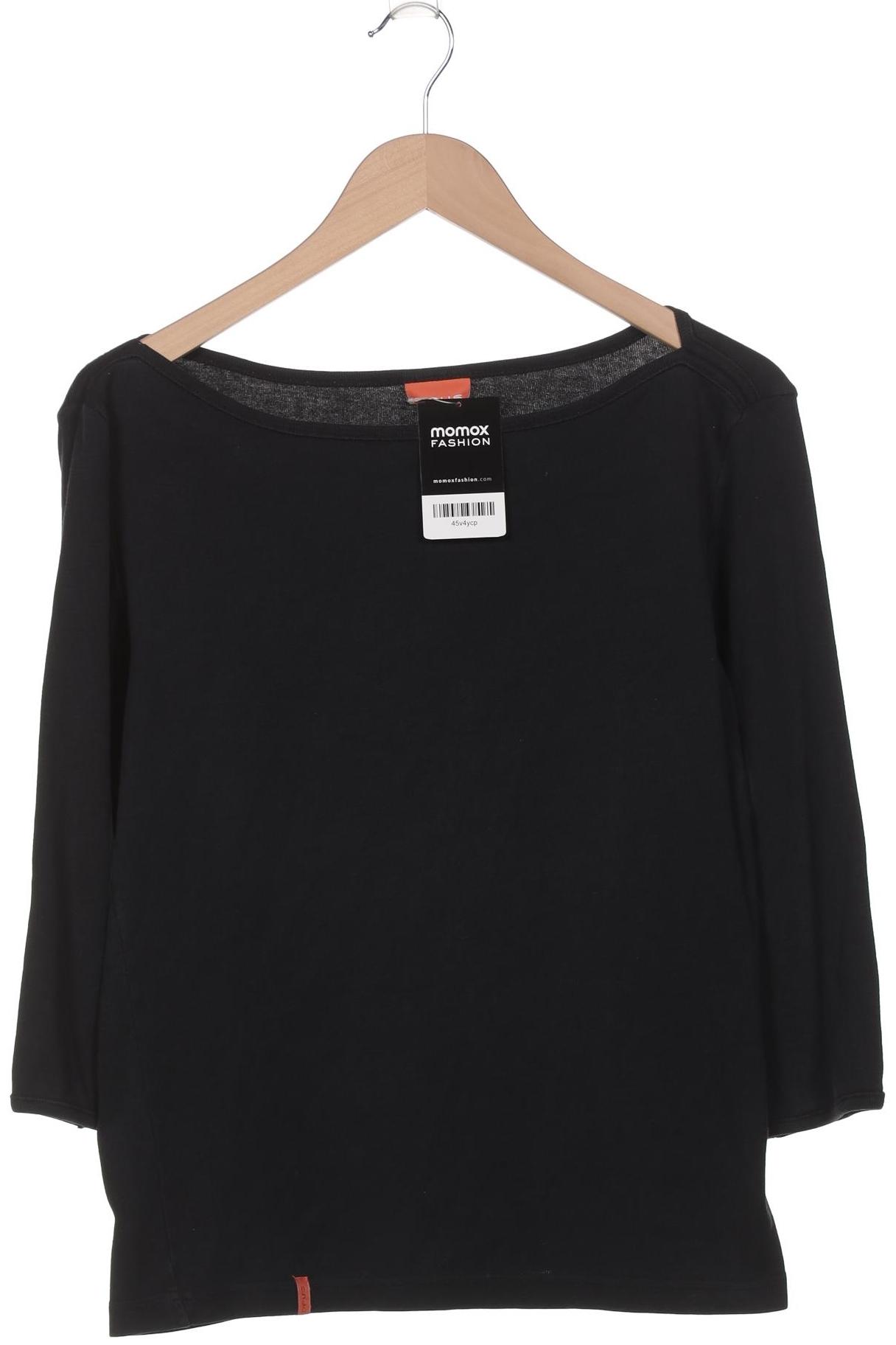 

Opus Damen Langarmshirt, schwarz, Gr. 42