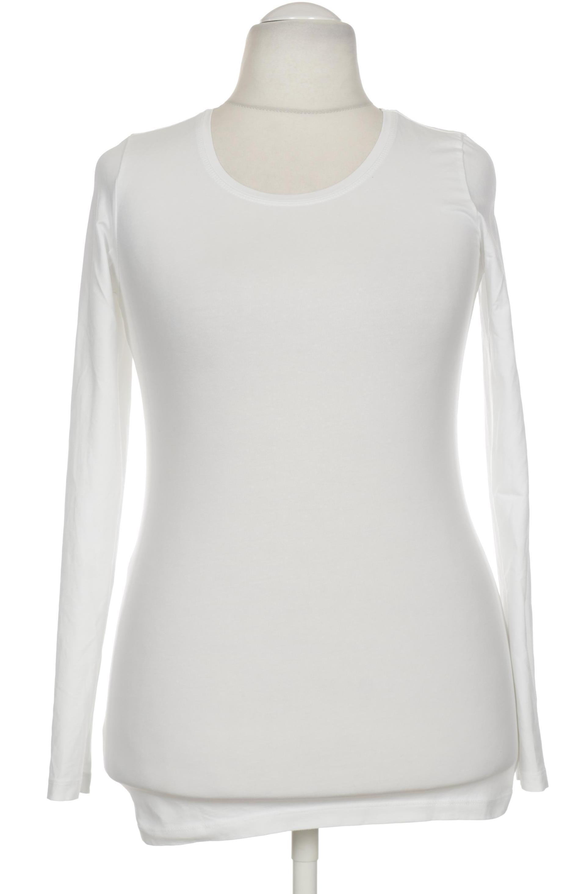 

Opus Damen Langarmshirt, weiß, Gr. 40