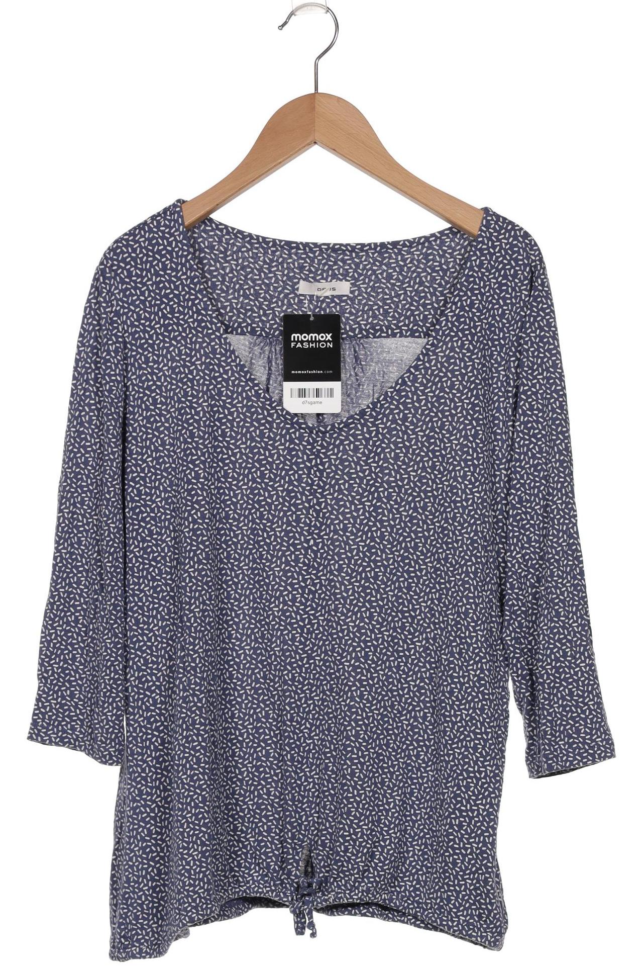 

Opus Damen Langarmshirt, blau, Gr. 40