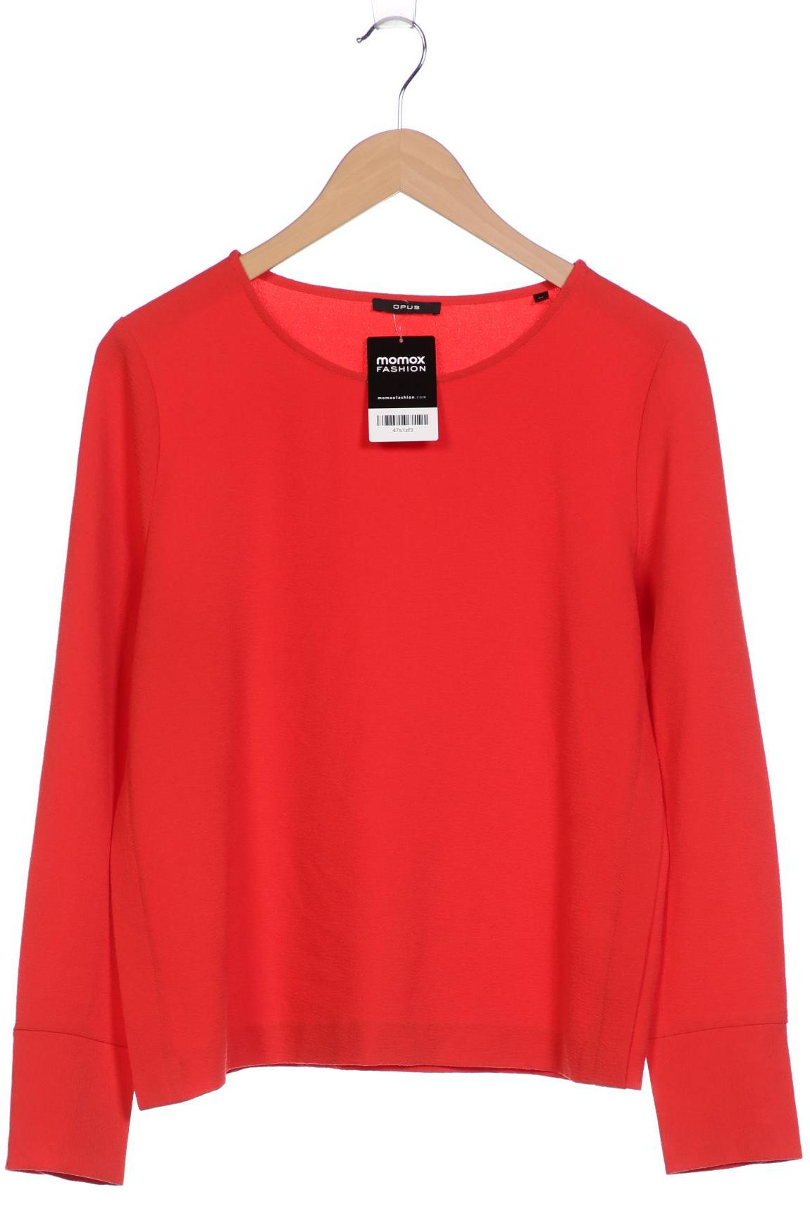 

Opus Damen Langarmshirt, rot, Gr. 36