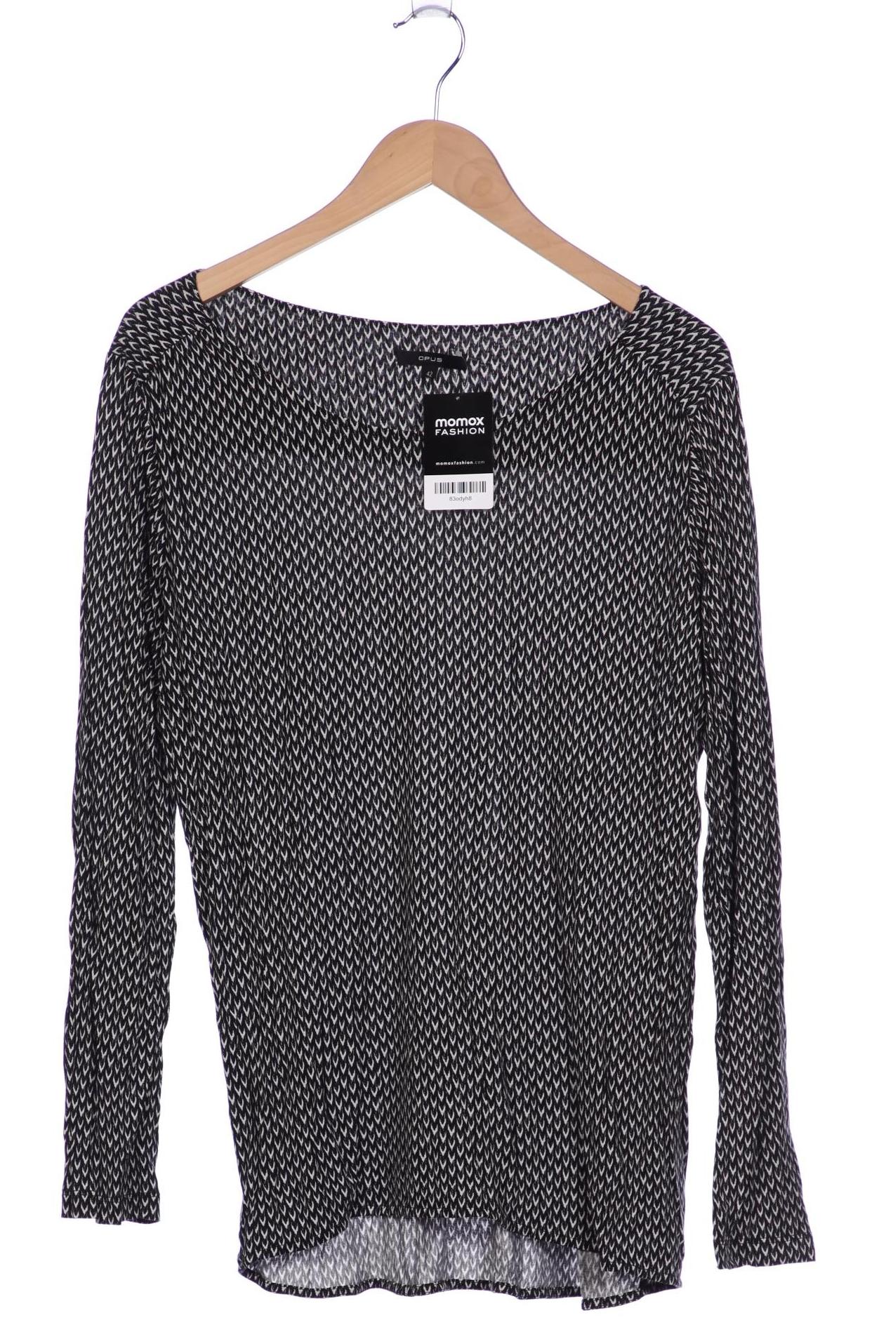 

Opus Damen Langarmshirt, schwarz, Gr. 42