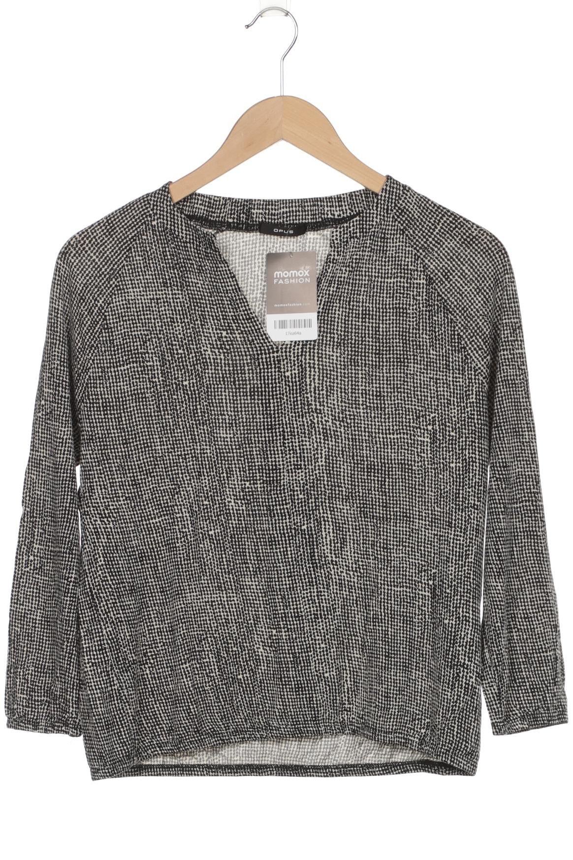 

Opus Damen Langarmshirt, grau, Gr. 38
