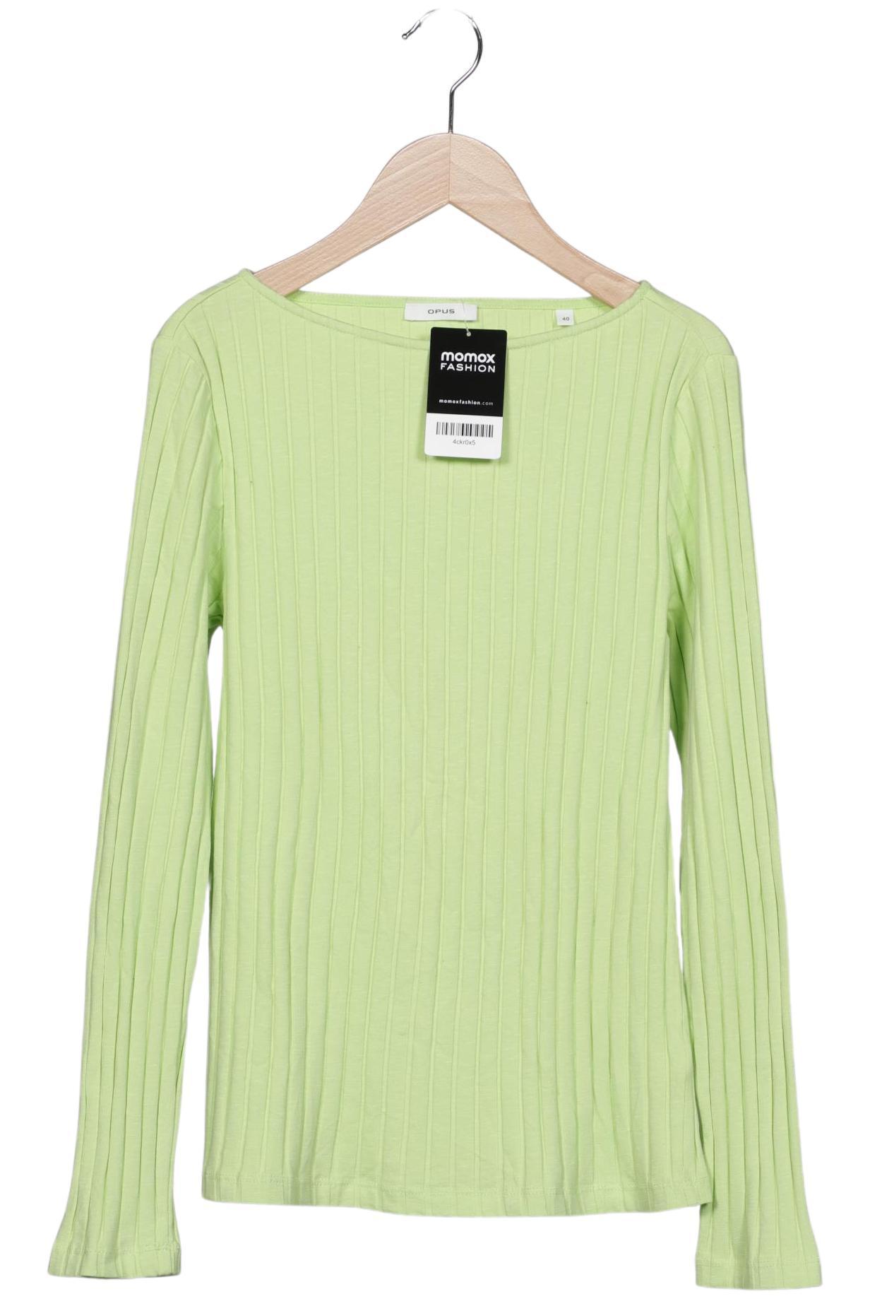 

Opus Damen Langarmshirt, hellgrün, Gr. 40