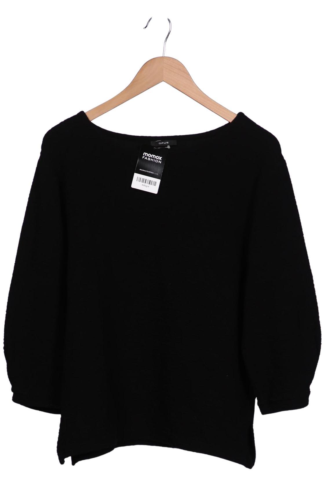 

Opus Damen Langarmshirt, schwarz, Gr. 42