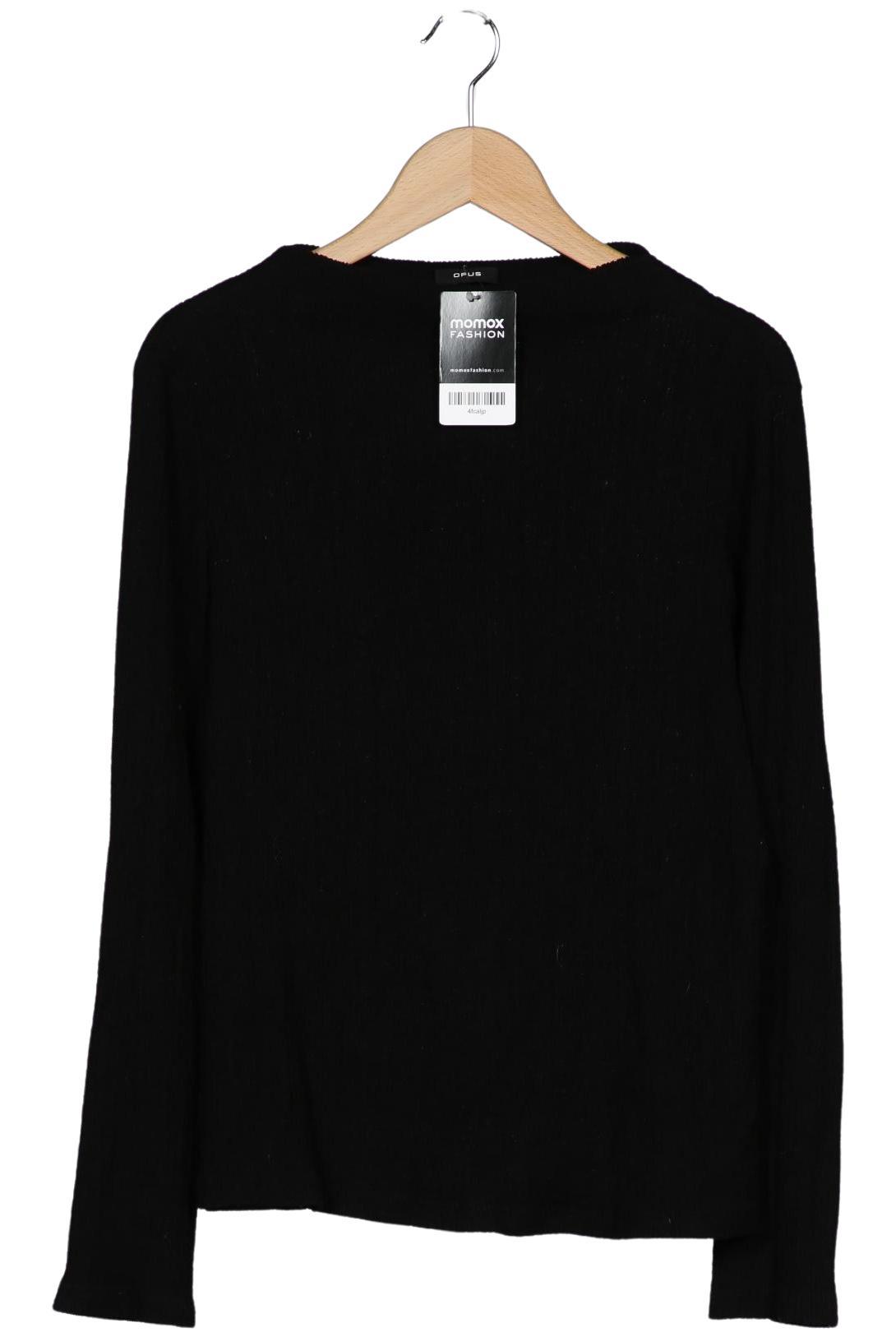 

Opus Damen Langarmshirt, schwarz, Gr. 40