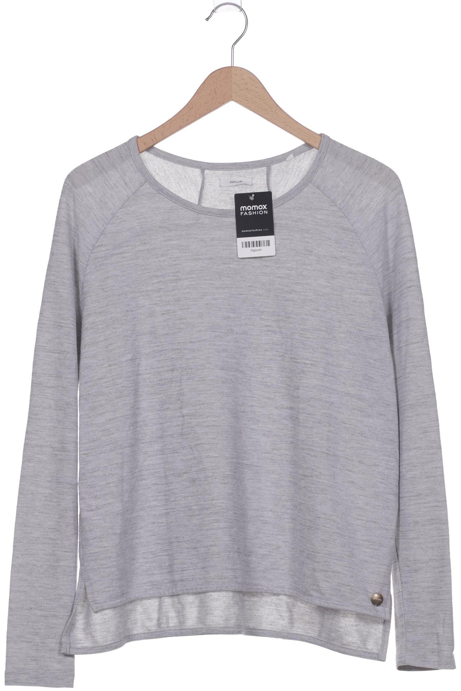 

Opus Damen Langarmshirt, grau, Gr. 38