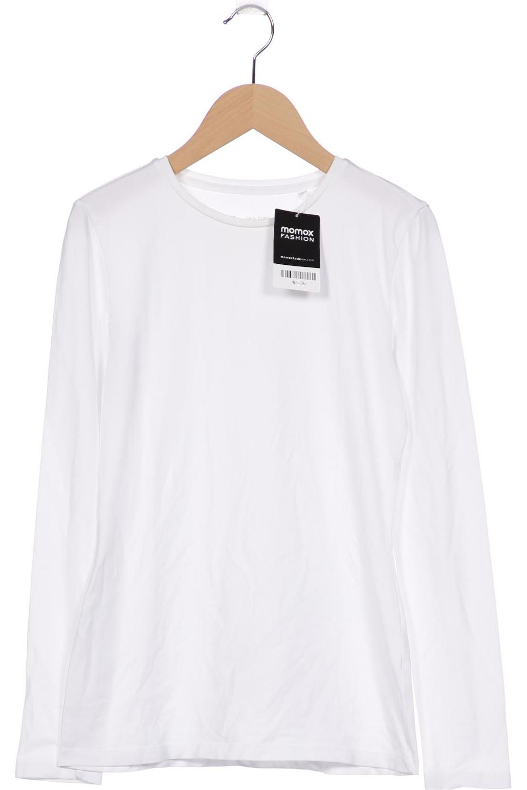 

Opus Damen Langarmshirt, weiß, Gr. 36